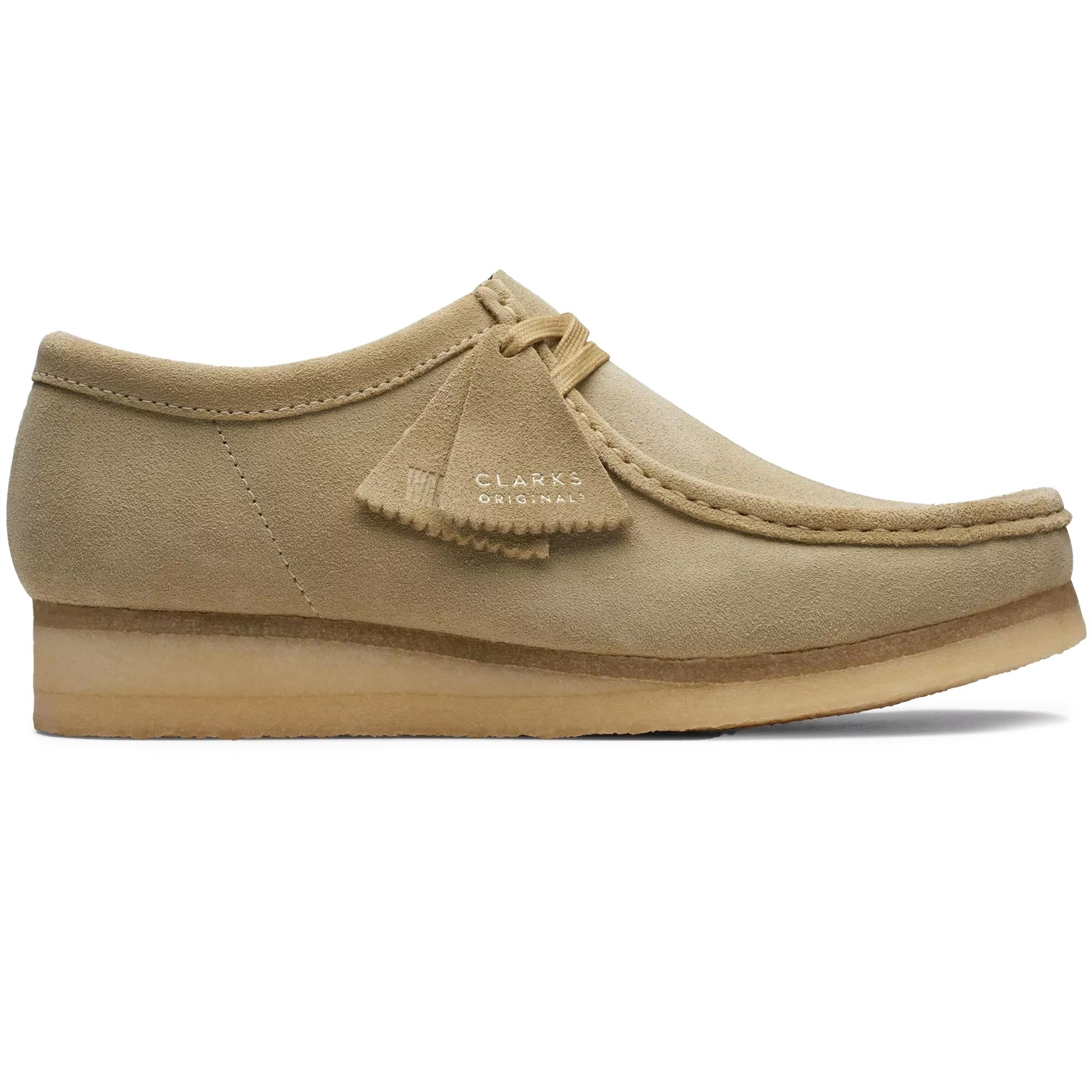 Clarks Originals Shop | Wallabee Maple Suede Shoe – Stuarts London