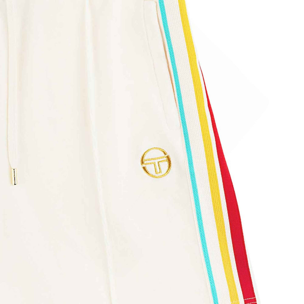 Sergio Tacchini Slice Velour Shorts - Gardenia