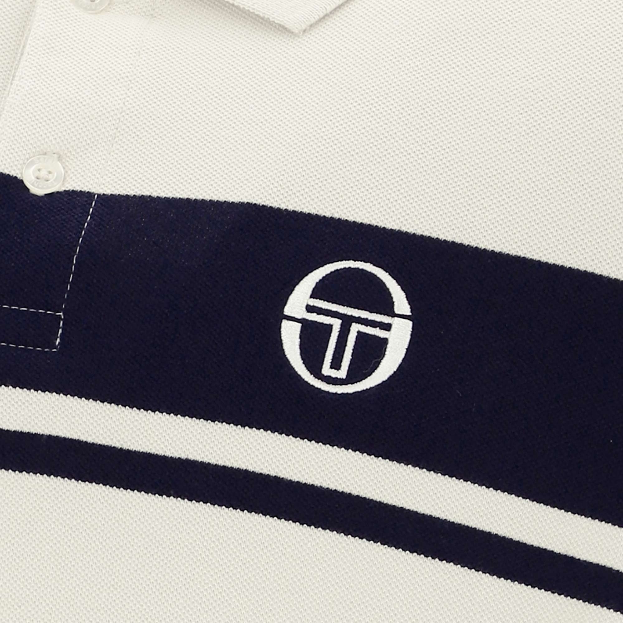 Sergio Tacchini Young Line Polo Shirt - Gardenia