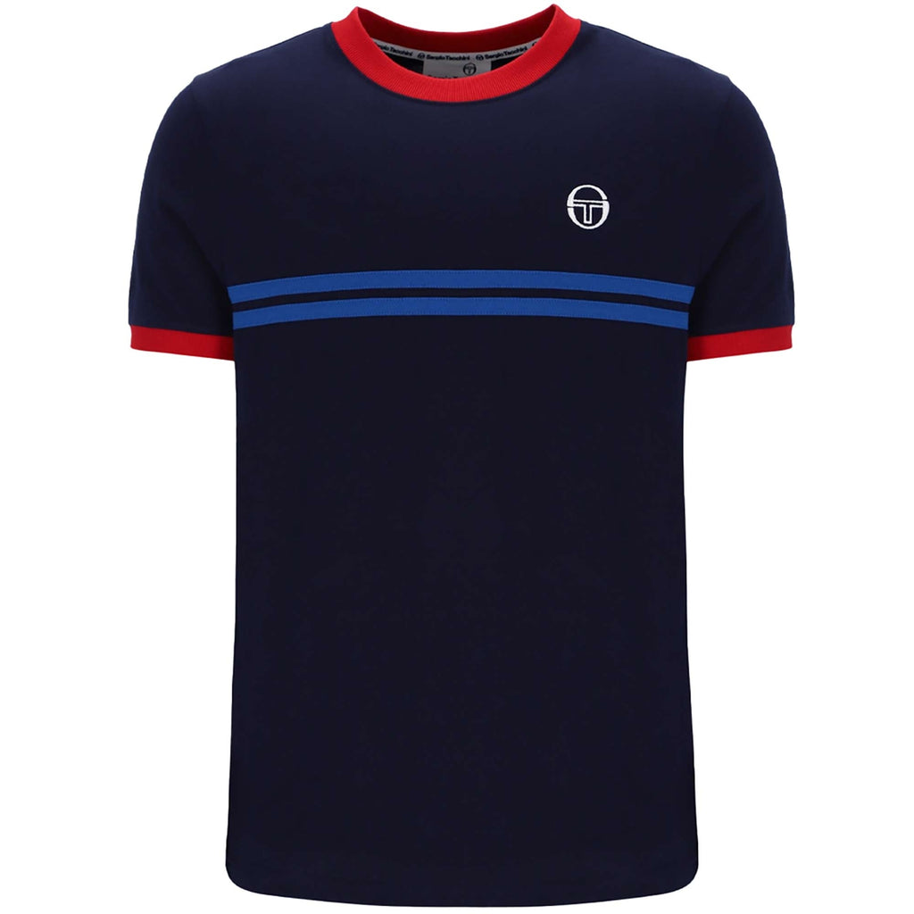 Sergio Tacchini Supermac T-Shirt - Maritime Blue