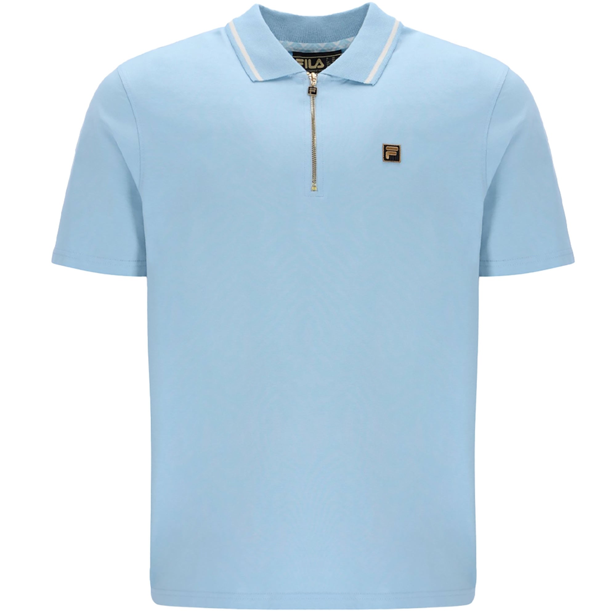 Fila Vintage Lemar Polo Shirt - Summer Blue