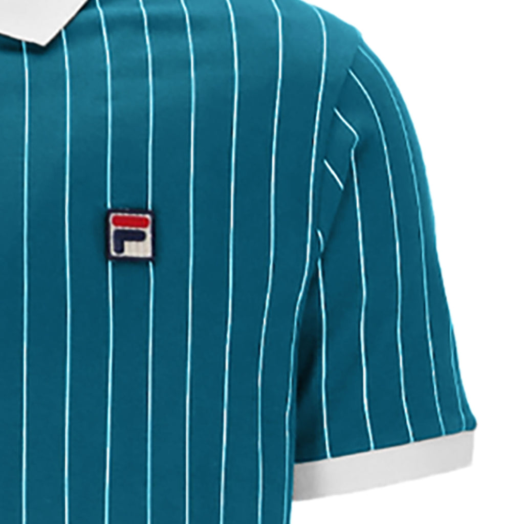 Fila Vintage BB1 Polo Shirt - Deep Lagoon