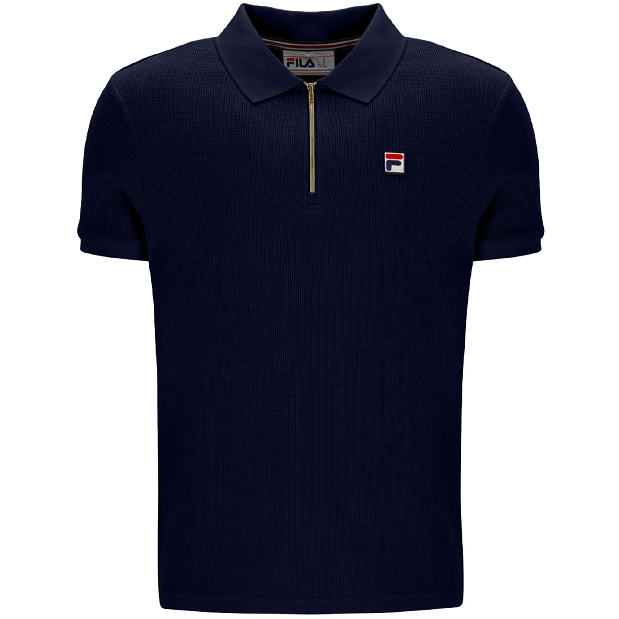 Fila Vintage Benjamin Polo Shirt - Fila Navy