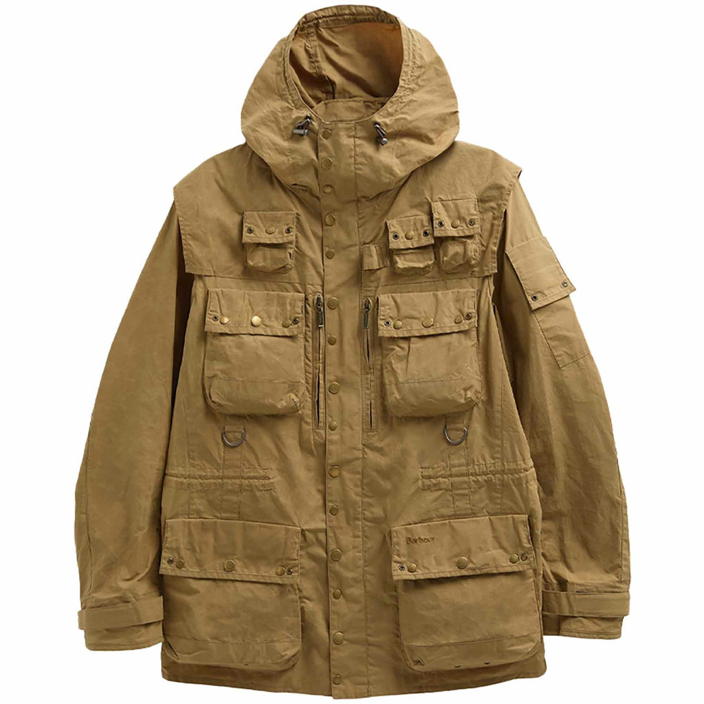 Barbour Field Utility Casual Jacket - Golden Khaki