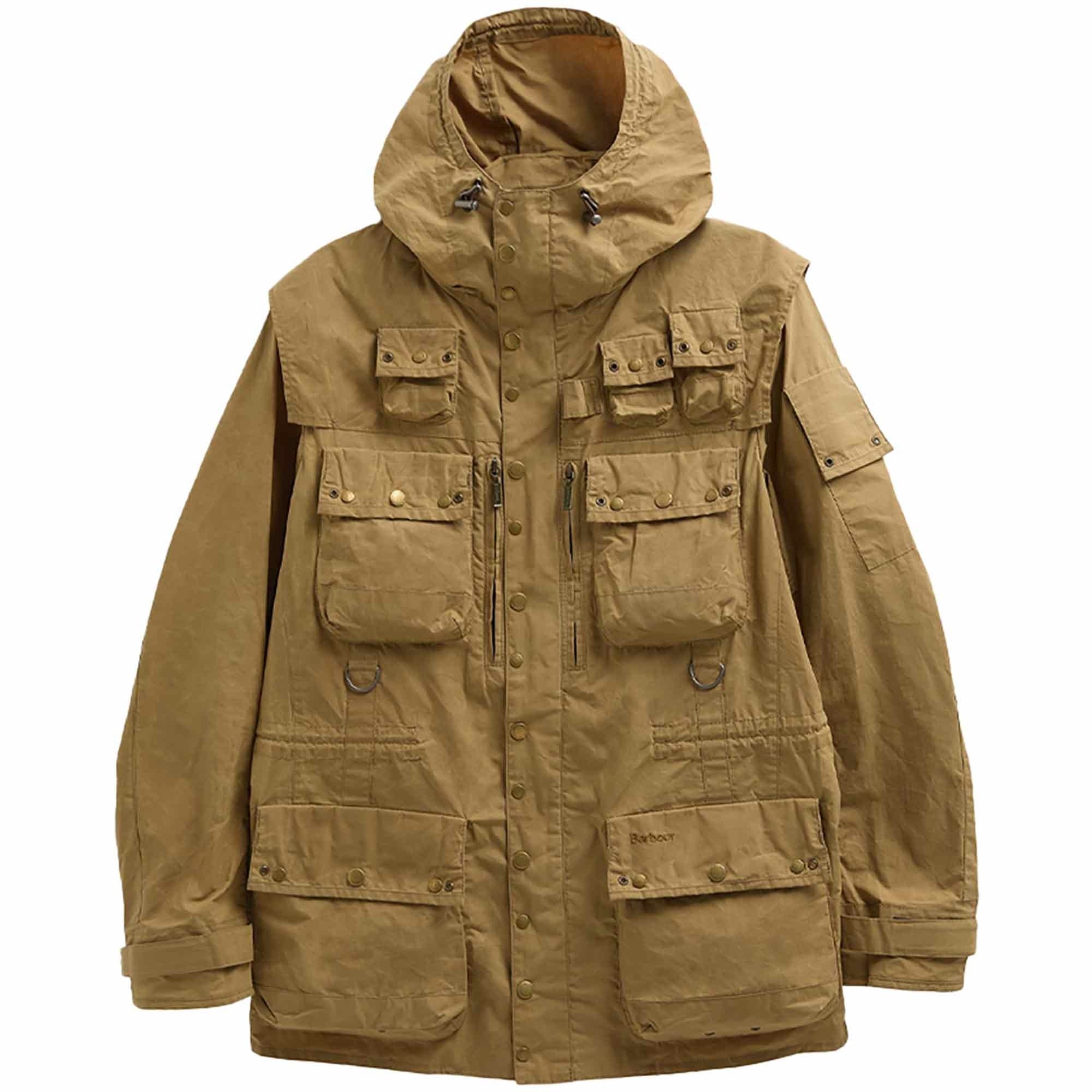 Barbour Field Utility Casual Jacket - Golden Khaki