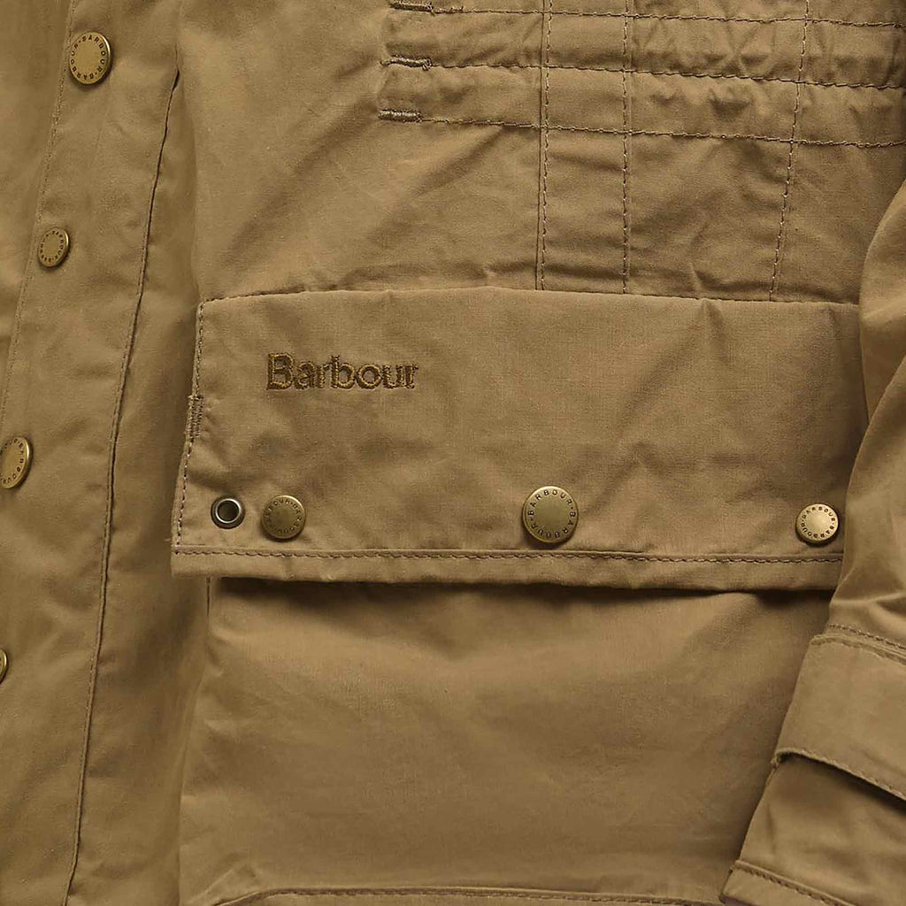 Barbour Field Utility Casual Jacket - Golden Khaki