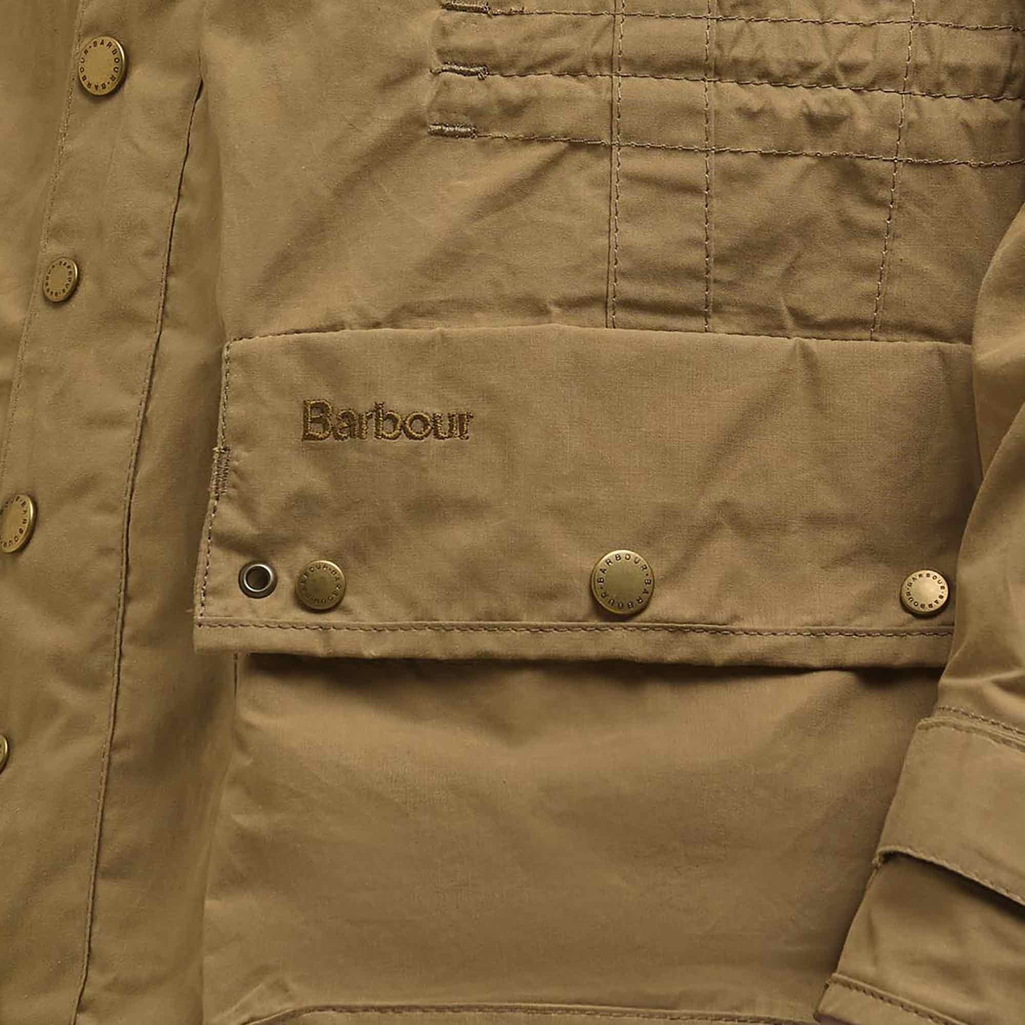 Barbour Field Utility Casual Jacket - Golden Khaki