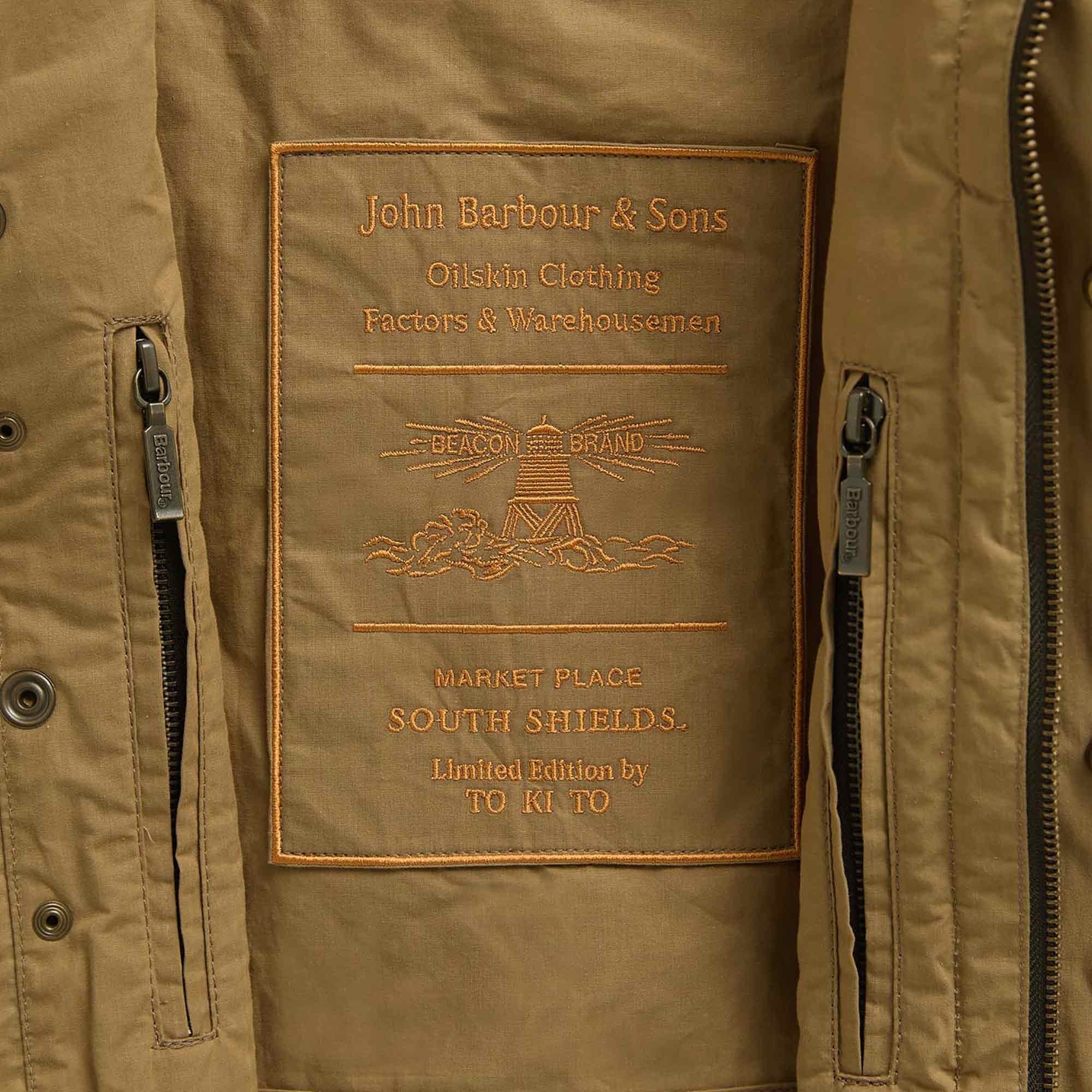 Barbour Field Utility Casual Jacket - Golden Khaki