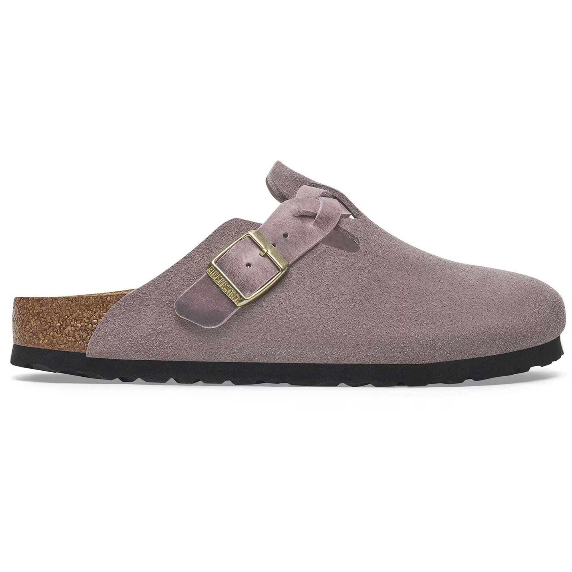 Birkenstock Womens Boston Braided - Faded Purple – Stuarts London