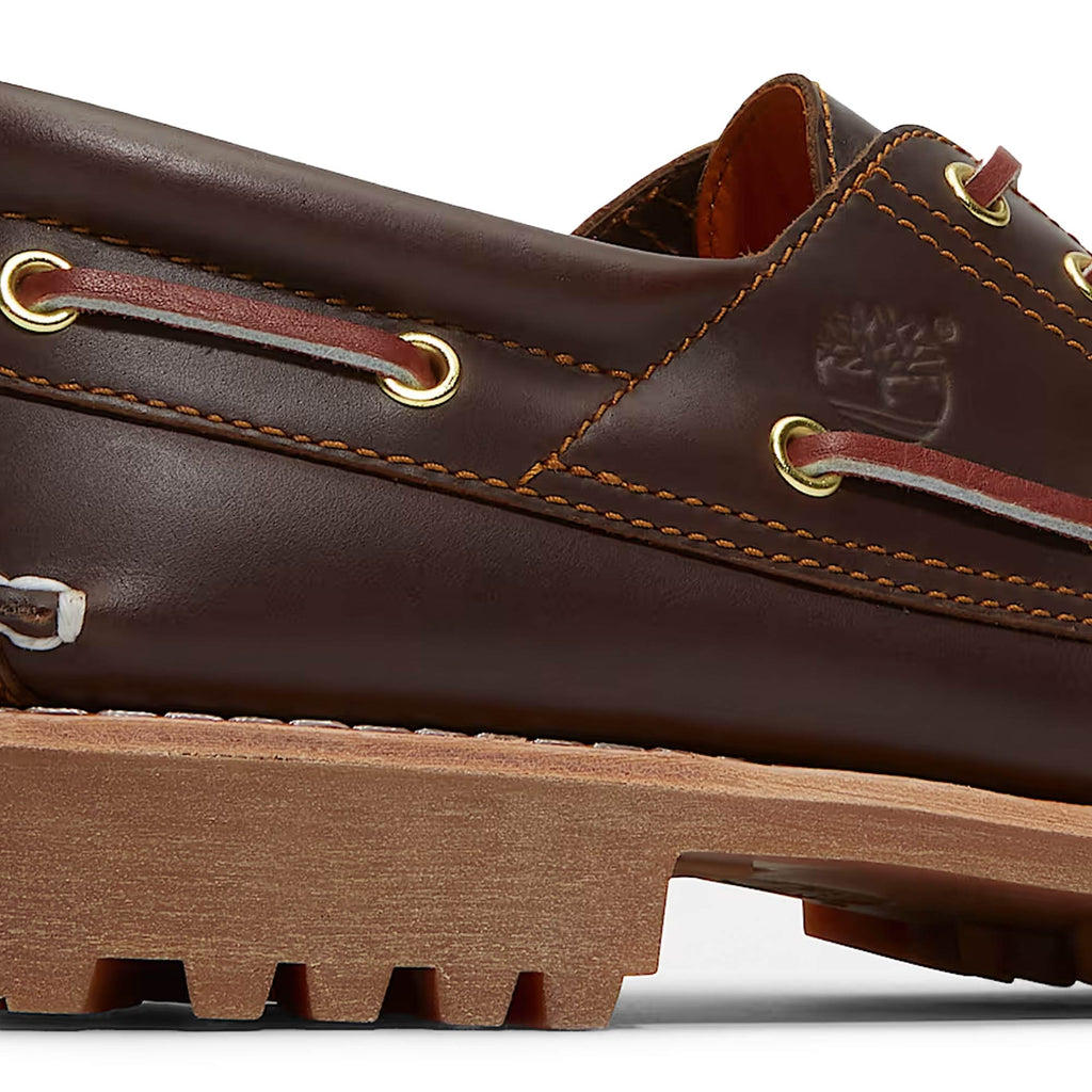 3-Eye Classic Lug Shoe - Mid Brown