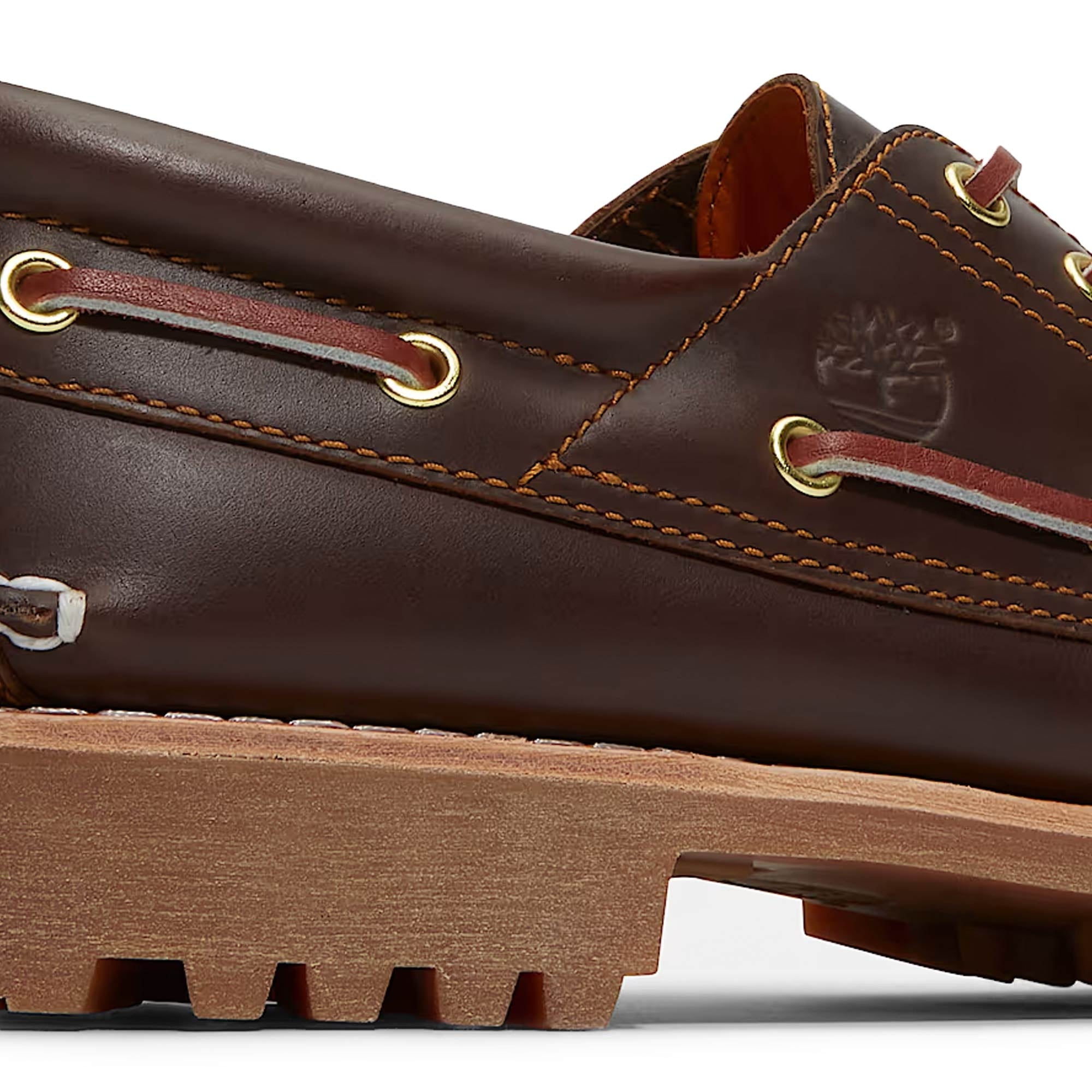 3-Eye Classic Lug Shoe - Mid Brown