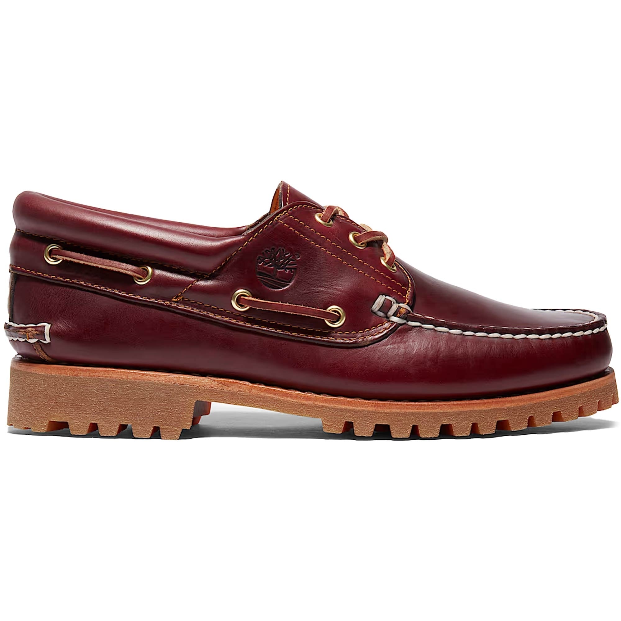 3-Eye Classic Lug Shoe - Burgundy