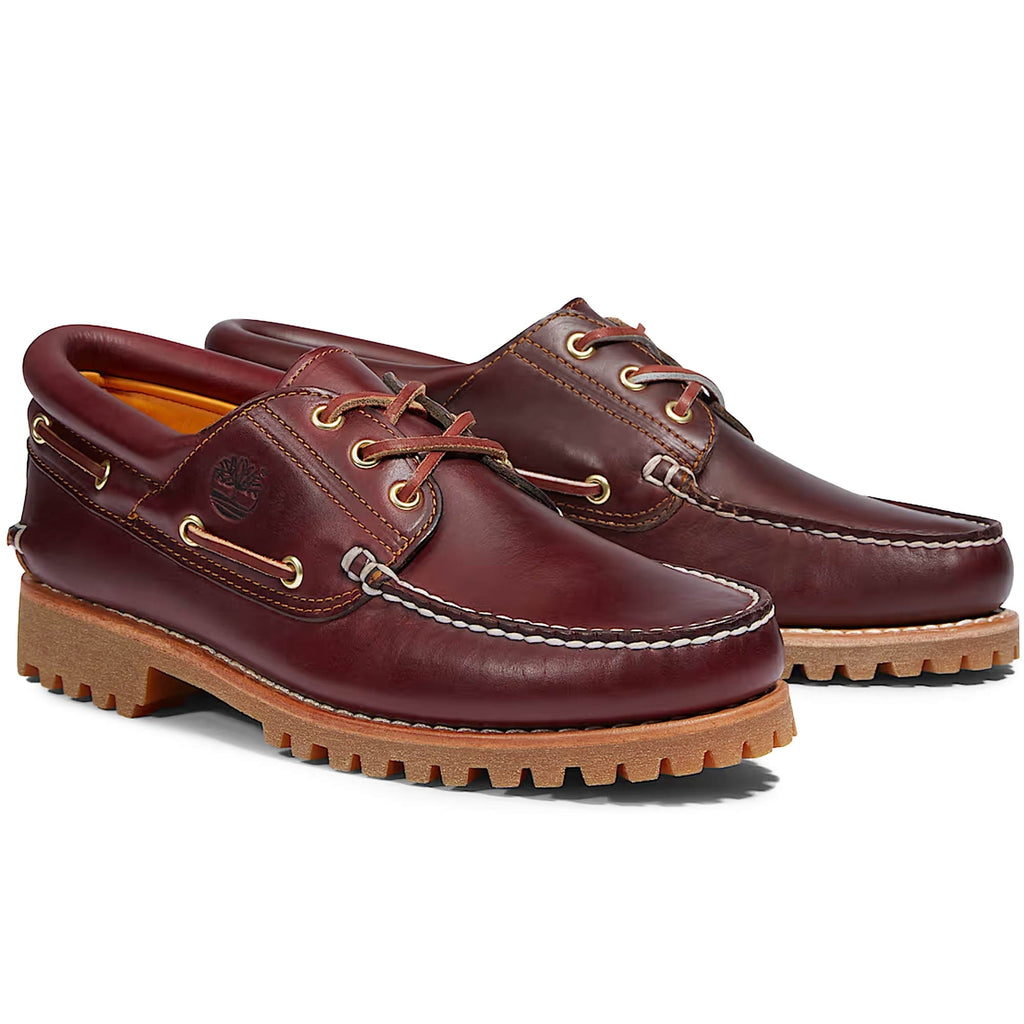 3-Eye Classic Lug Shoe - Burgundy