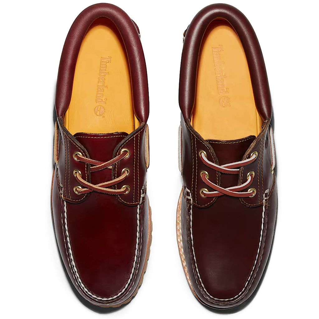 3-Eye Classic Lug Shoe - Burgundy