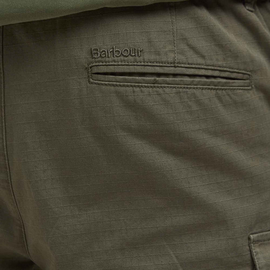Barbour Westmorland Ripstop Cargo Shorts - Burnt Olive