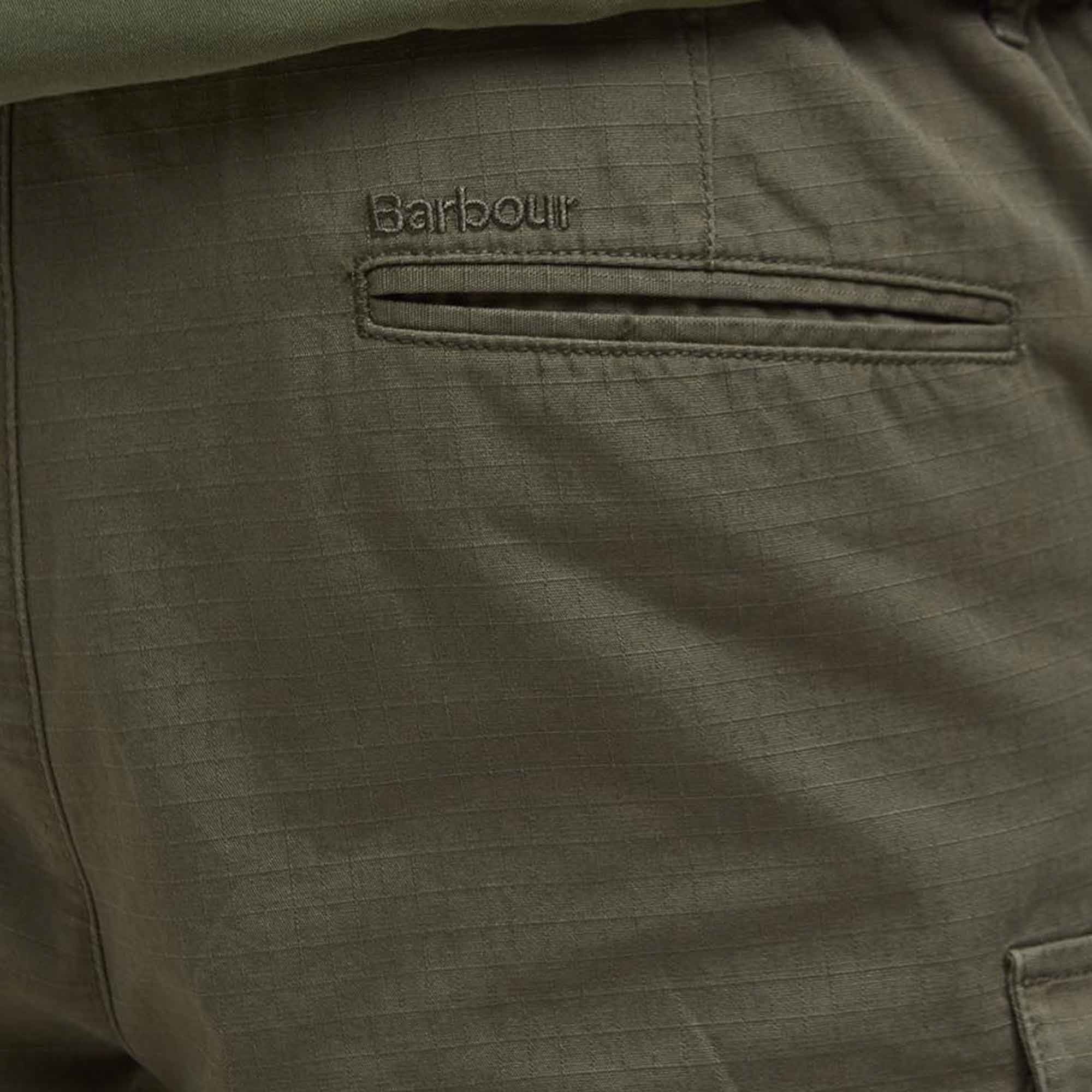 Barbour Westmorland Ripstop Cargo Shorts - Burnt Olive