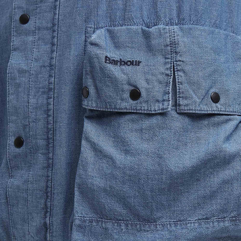 Barbour Durham Lightweight Denim Jacket - Chambray