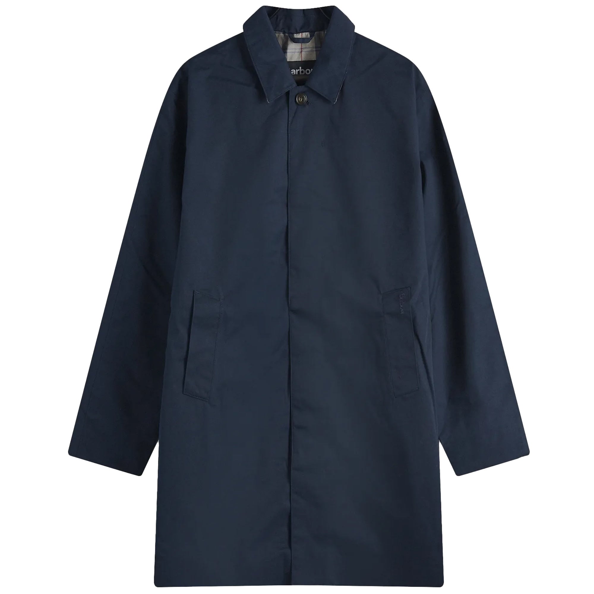 Barbour Rokig Lightweight Mac Jacket - Navy