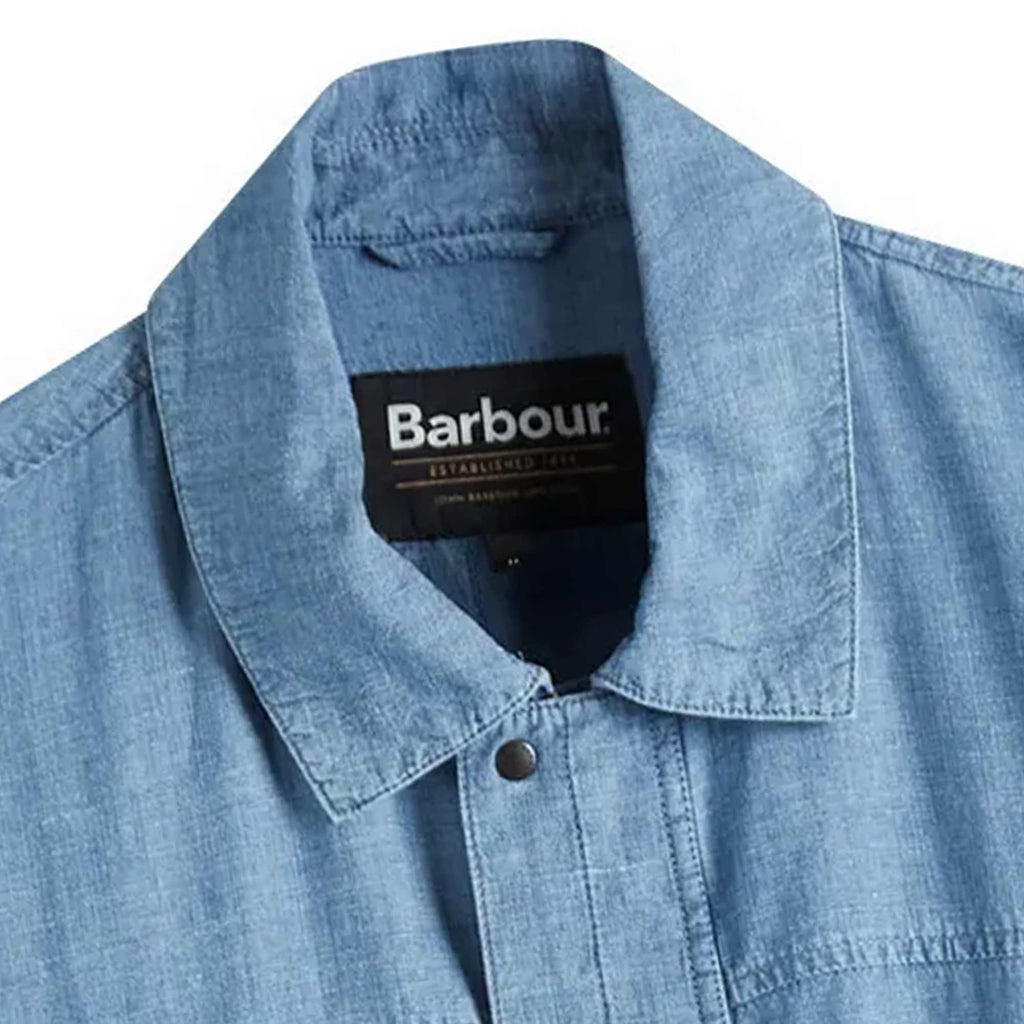 Barbour Durham Lightweight Denim Jacket - Chambray
