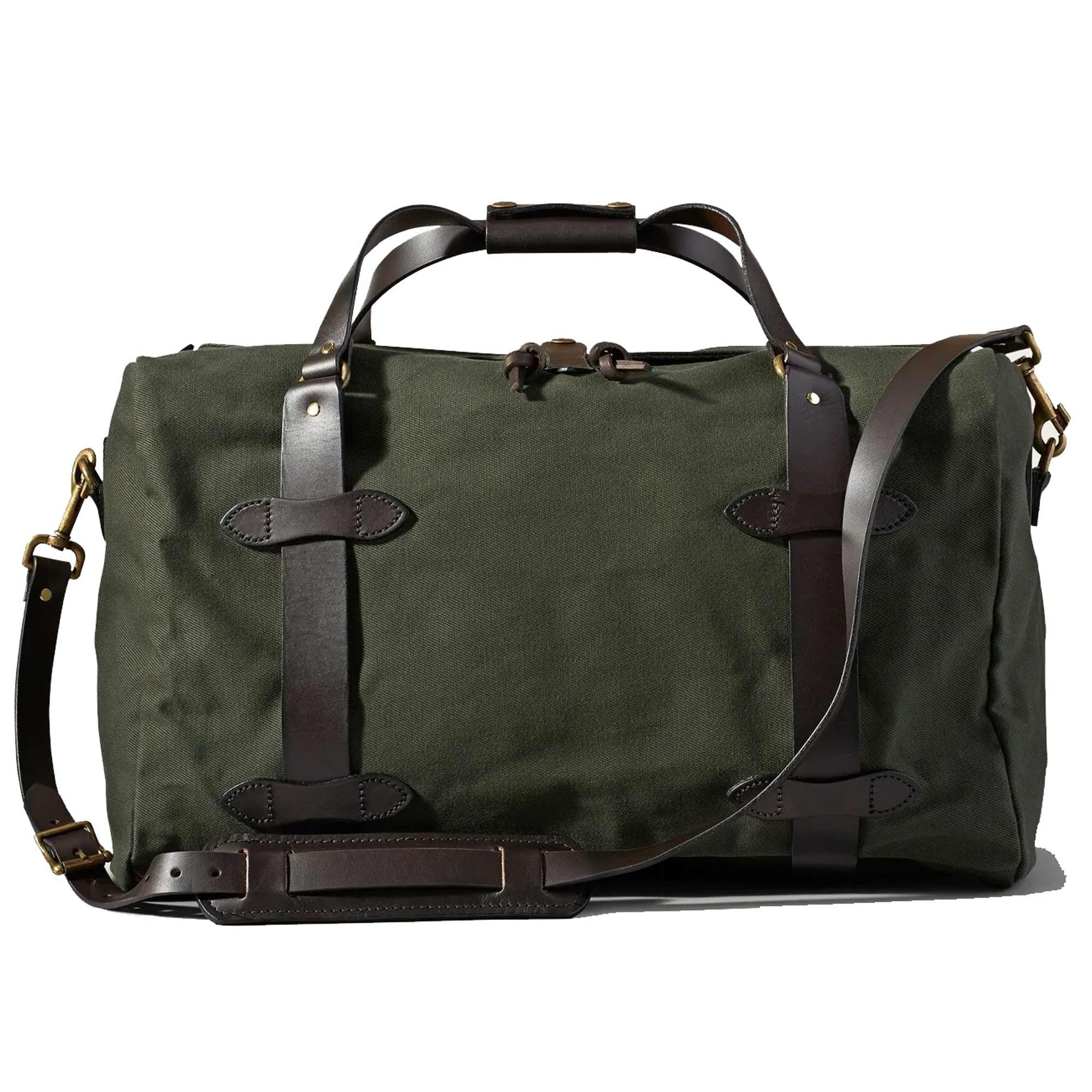 Filson Rugged Twill Medium Duffle Bag - Otter Green