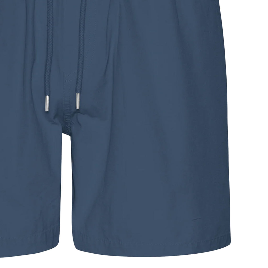 Organic Twill Shorts - Petrol Blue