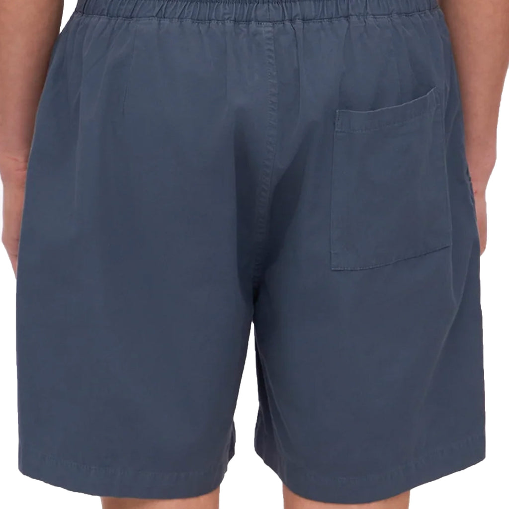 Organic Twill Shorts - Petrol Blue