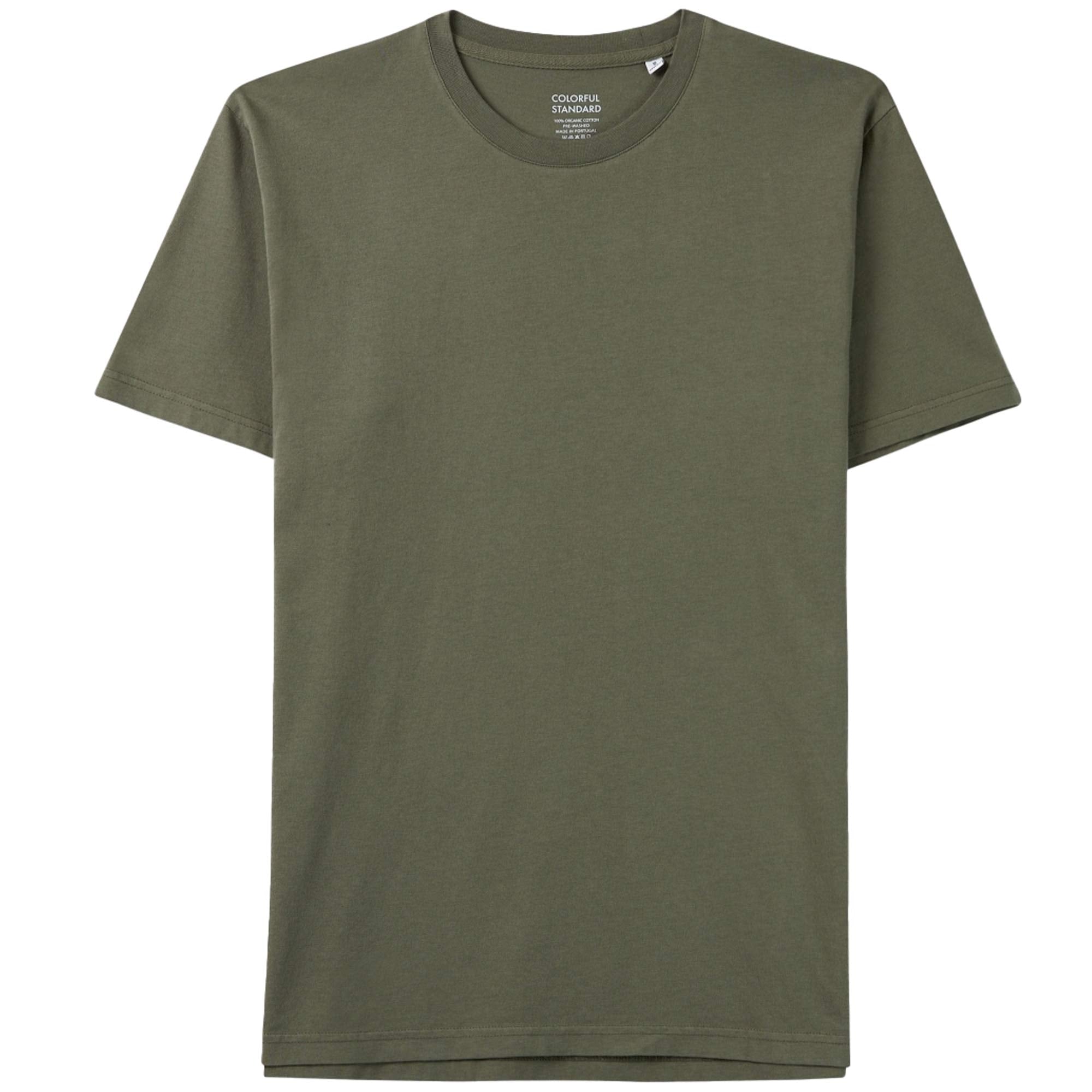 Classic Organic T-Shirt - Dusty Olive