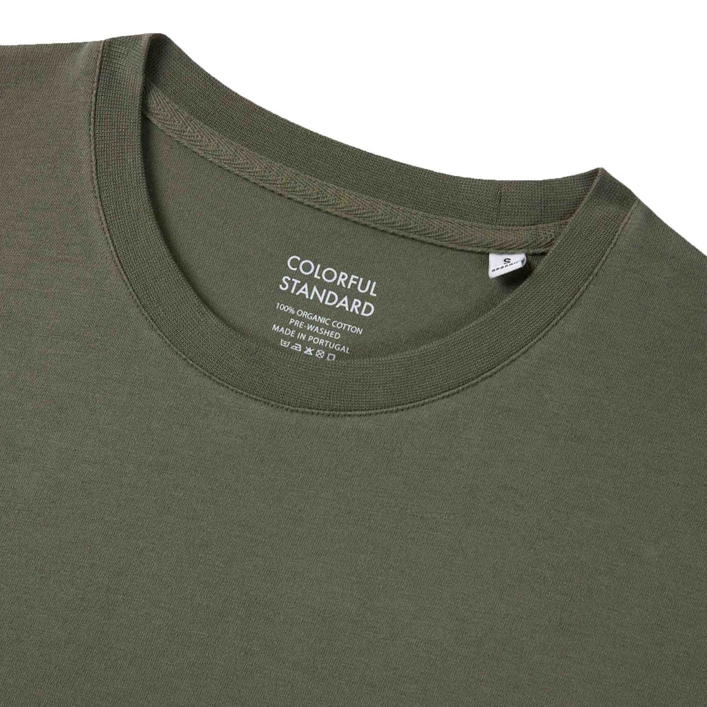 Classic Organic T-Shirt - Dusty Olive