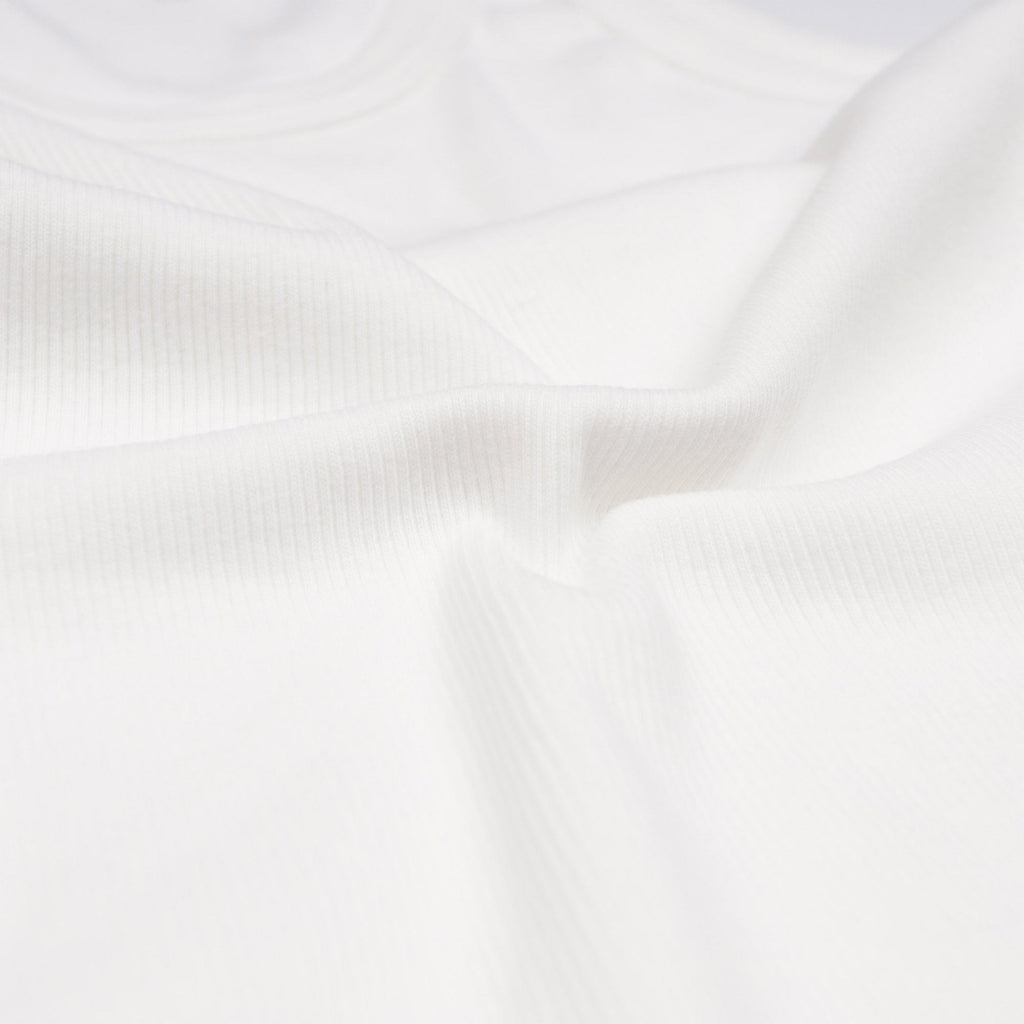 Organic Rib Tank Top - Optical White
