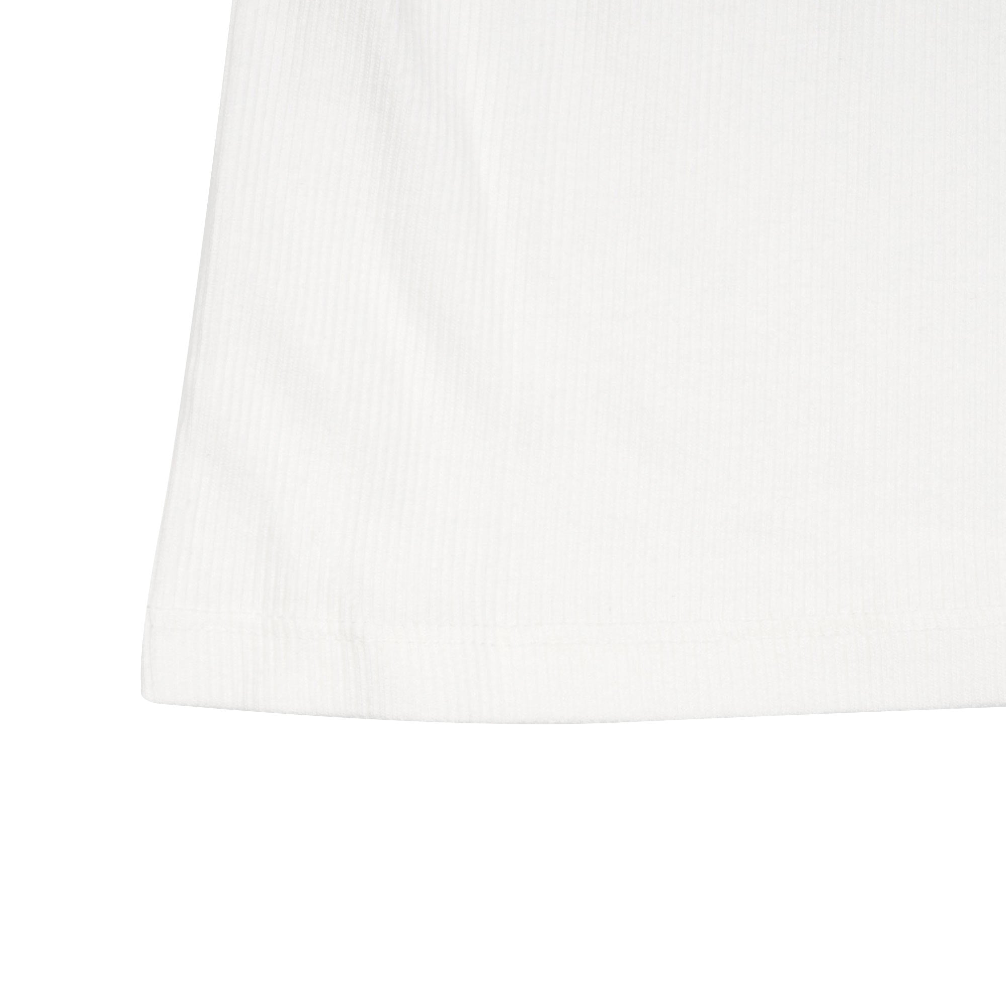 Organic Rib Tank Top - Optical White