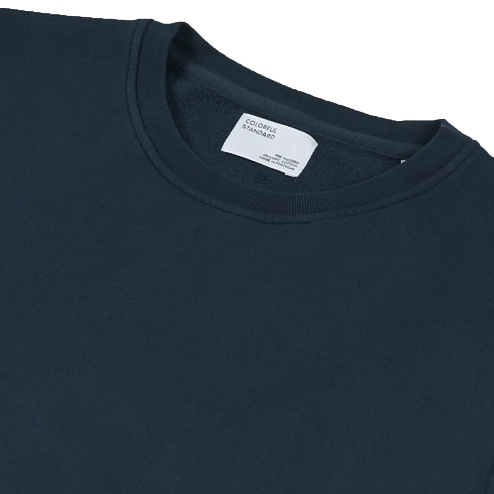 Classic Organic Crew - Navy Blue
