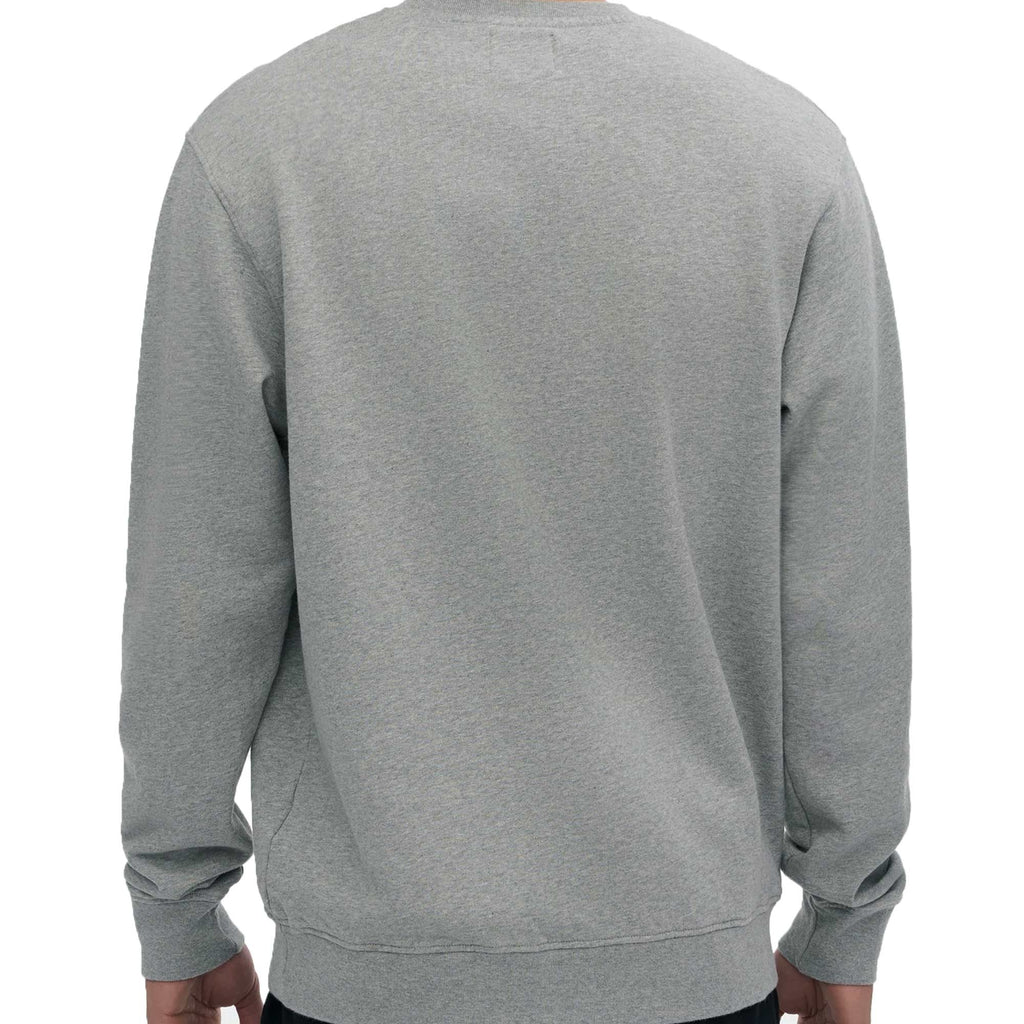 Classic Organic Crew - Heather Grey