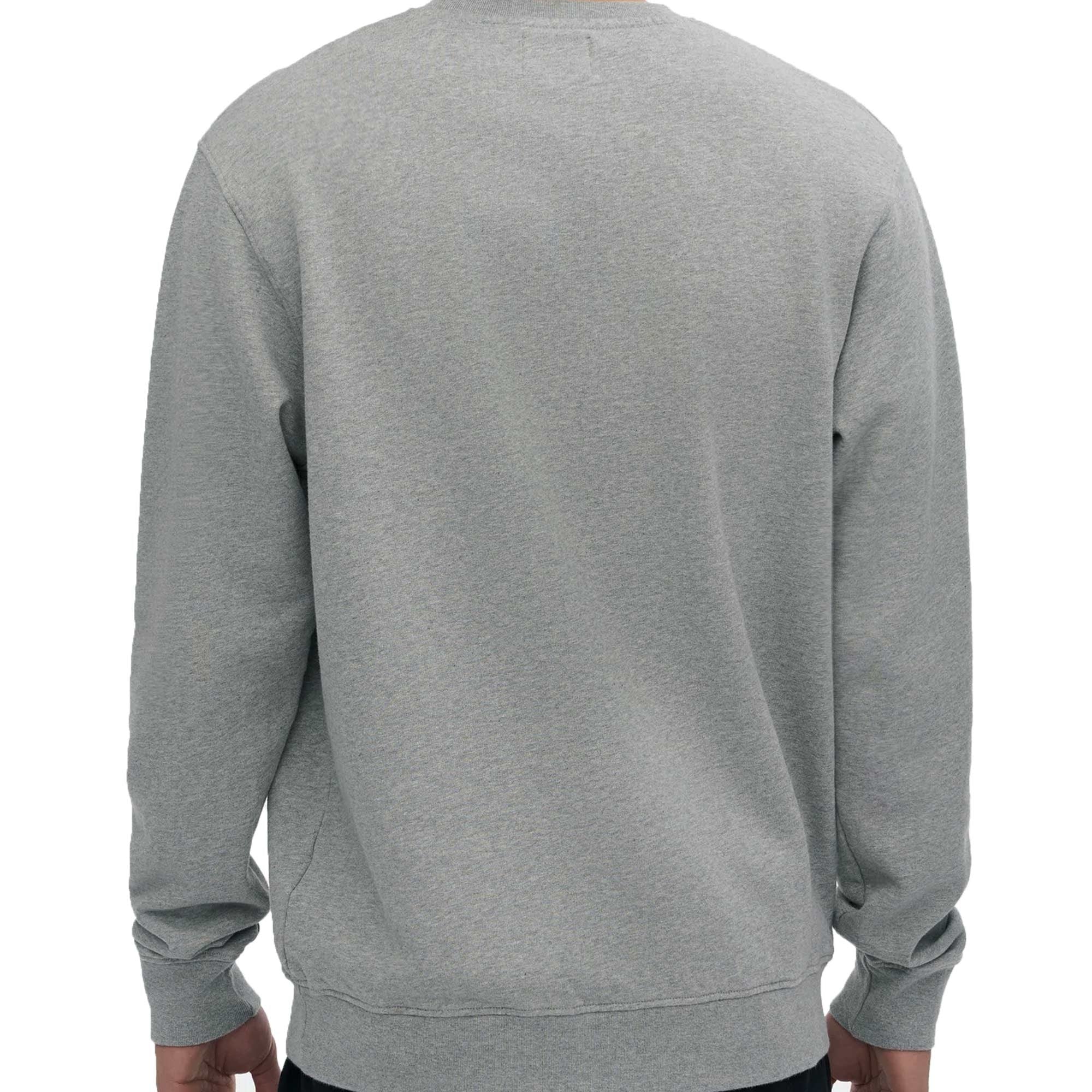 Classic Organic Crew - Heather Grey
