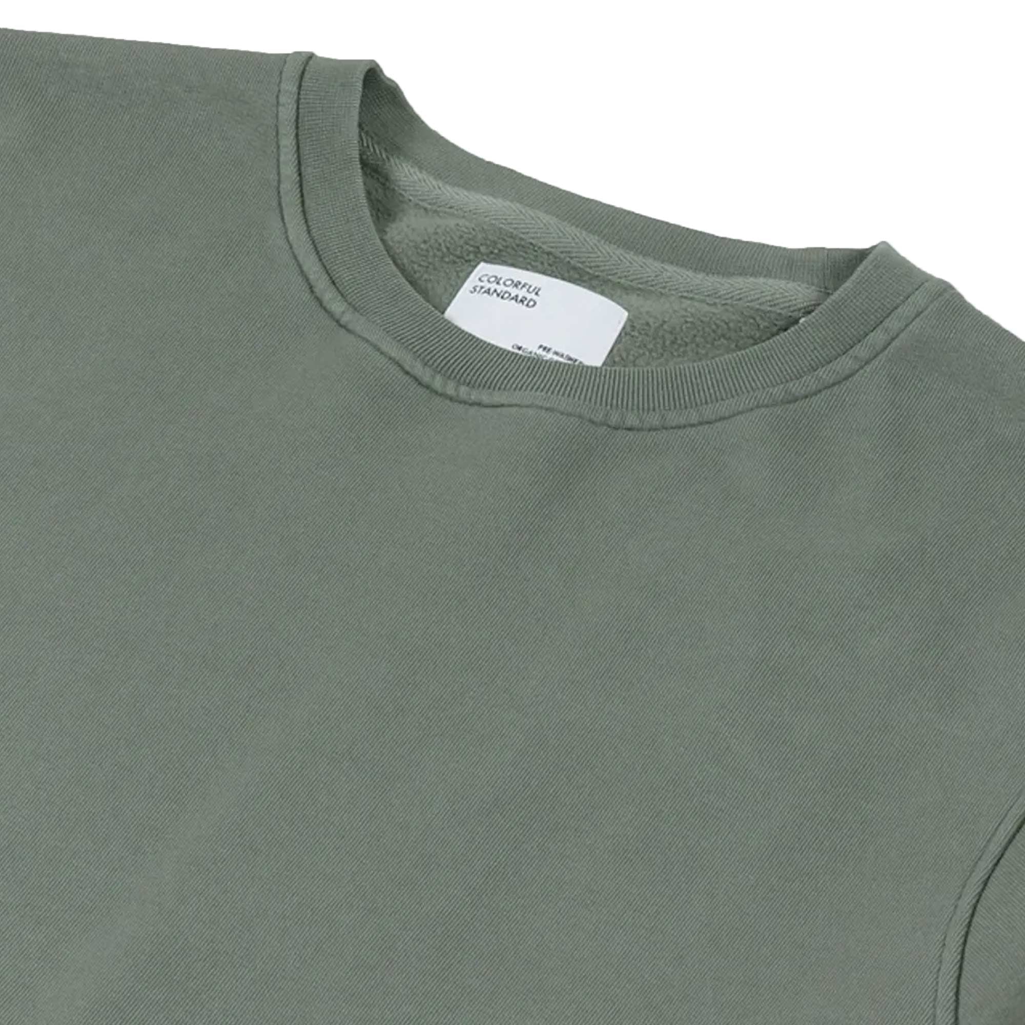 Classic Organic Crew - Dusty Olive