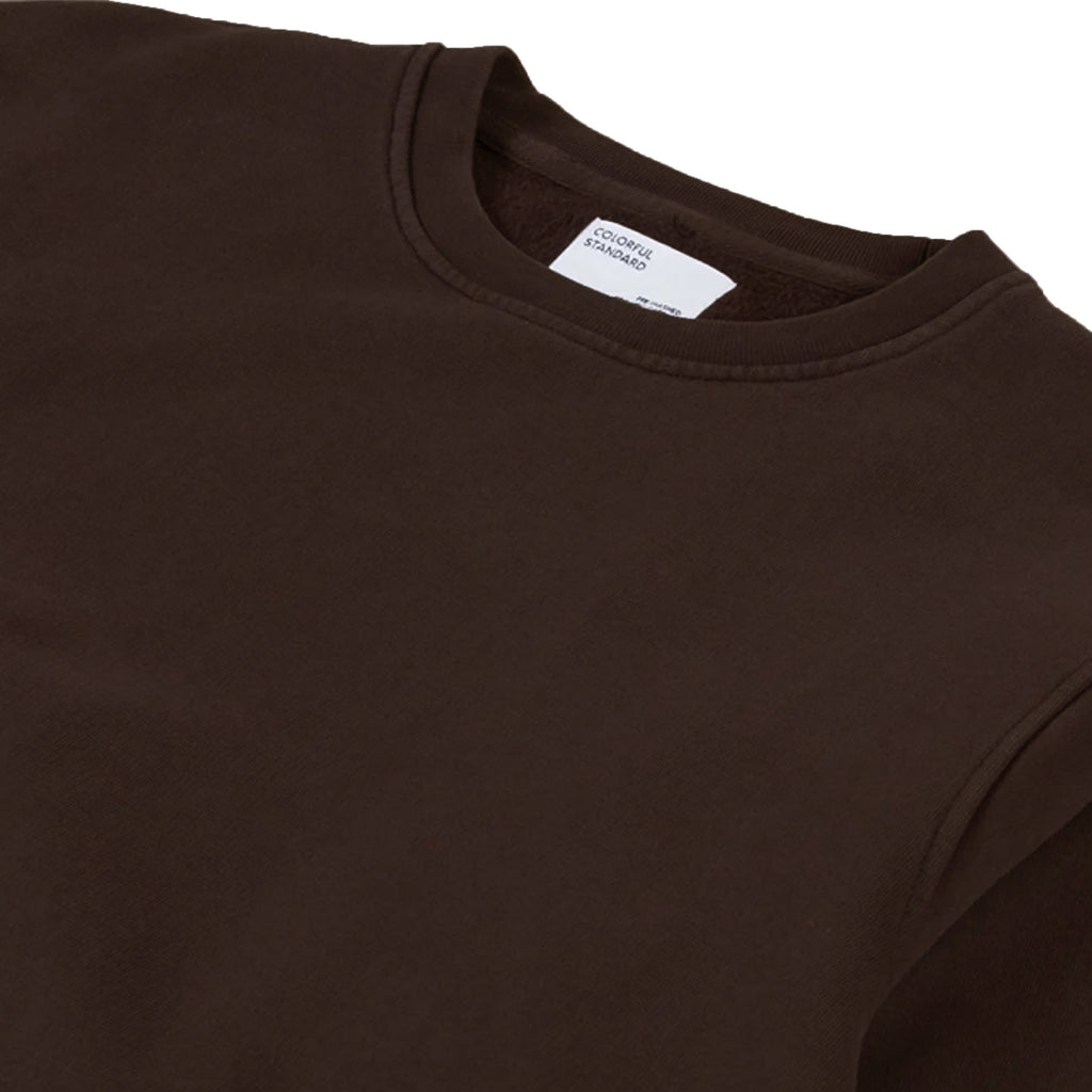 Classic Organic Crew - Coffee Brown