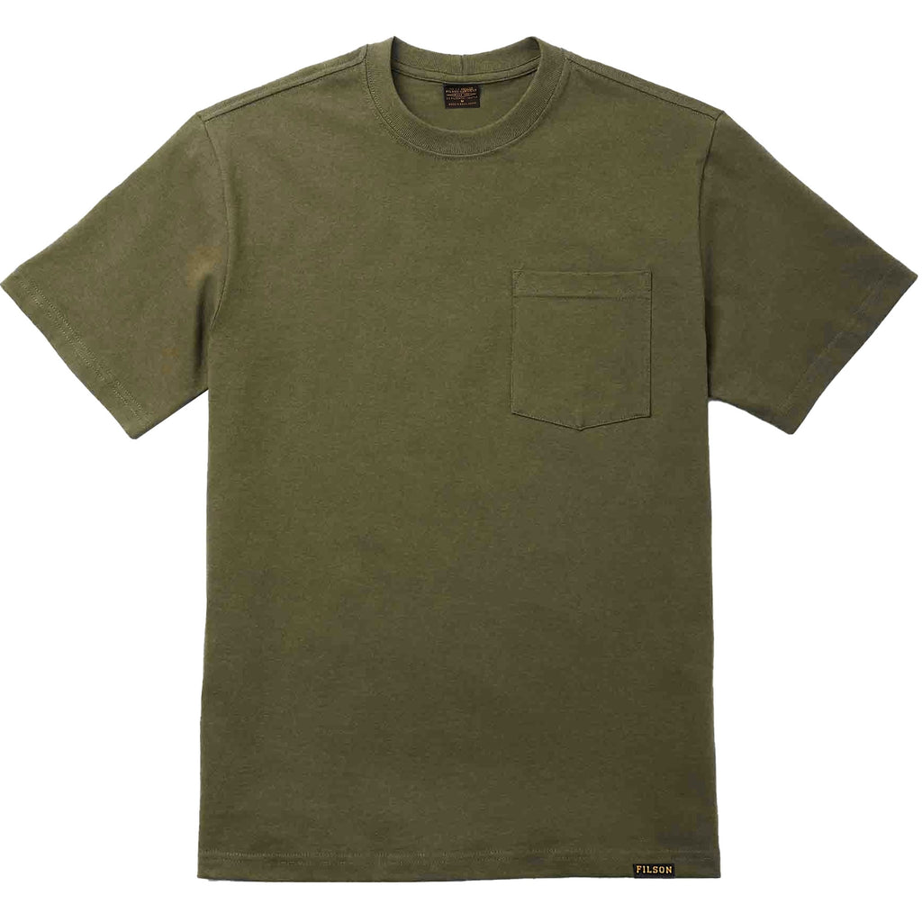 Filson Frontier Pocket T-Shirt - Dark Olive