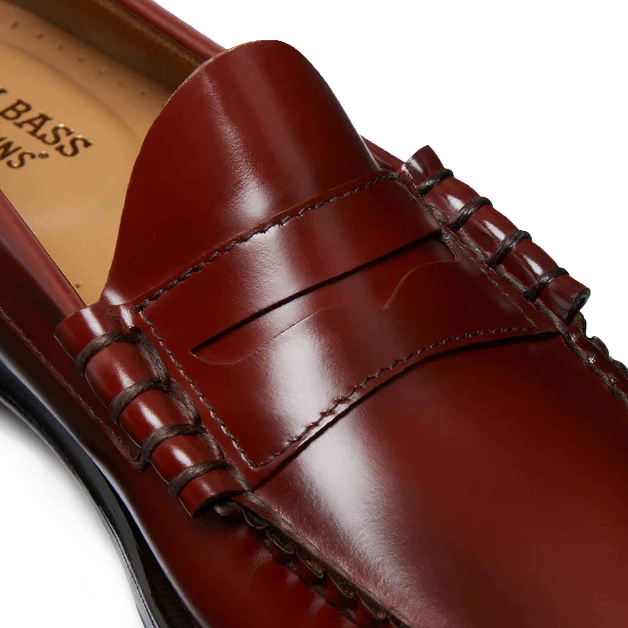 G.H. Bass Weejun Larson Penny Loafers - Smoke Paprika