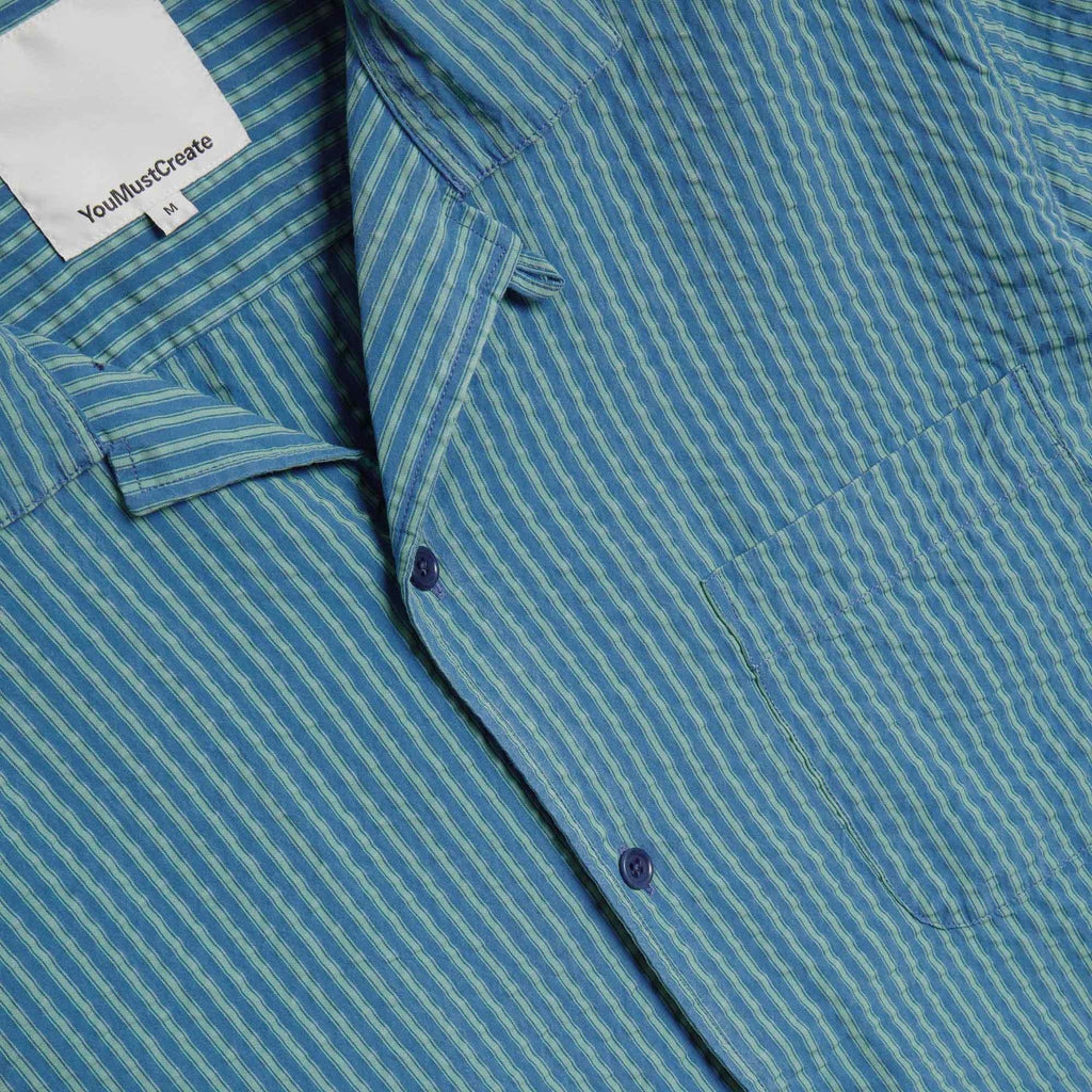 Malick Shirt - Blue and Green