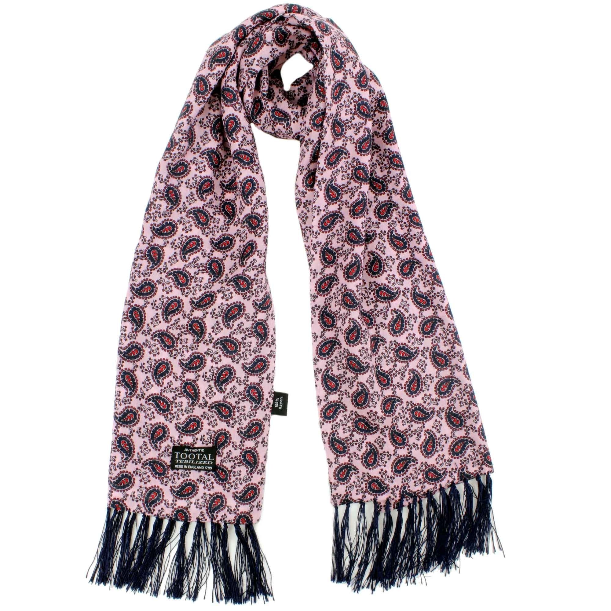 Paisley Print Scarf - Pink