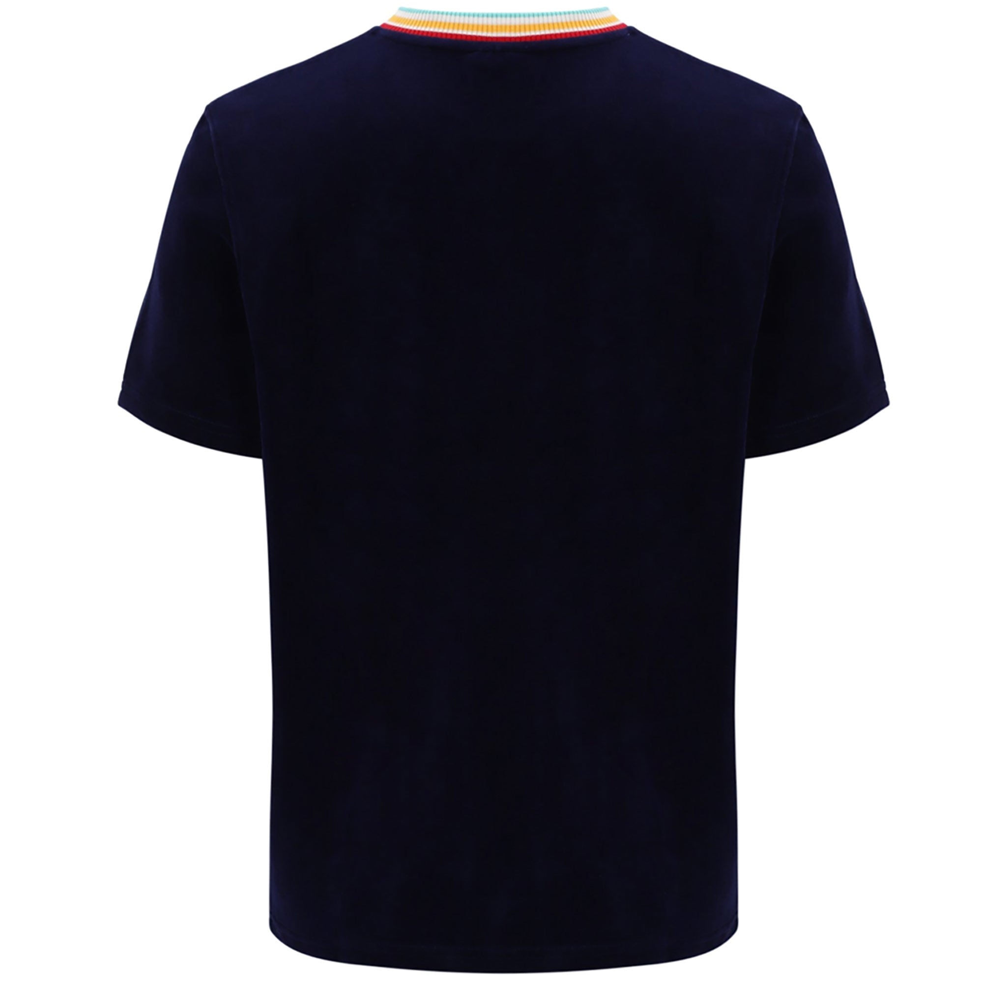Sergio Tacchini Slice Velour T-Shirt - Maritime Blue
