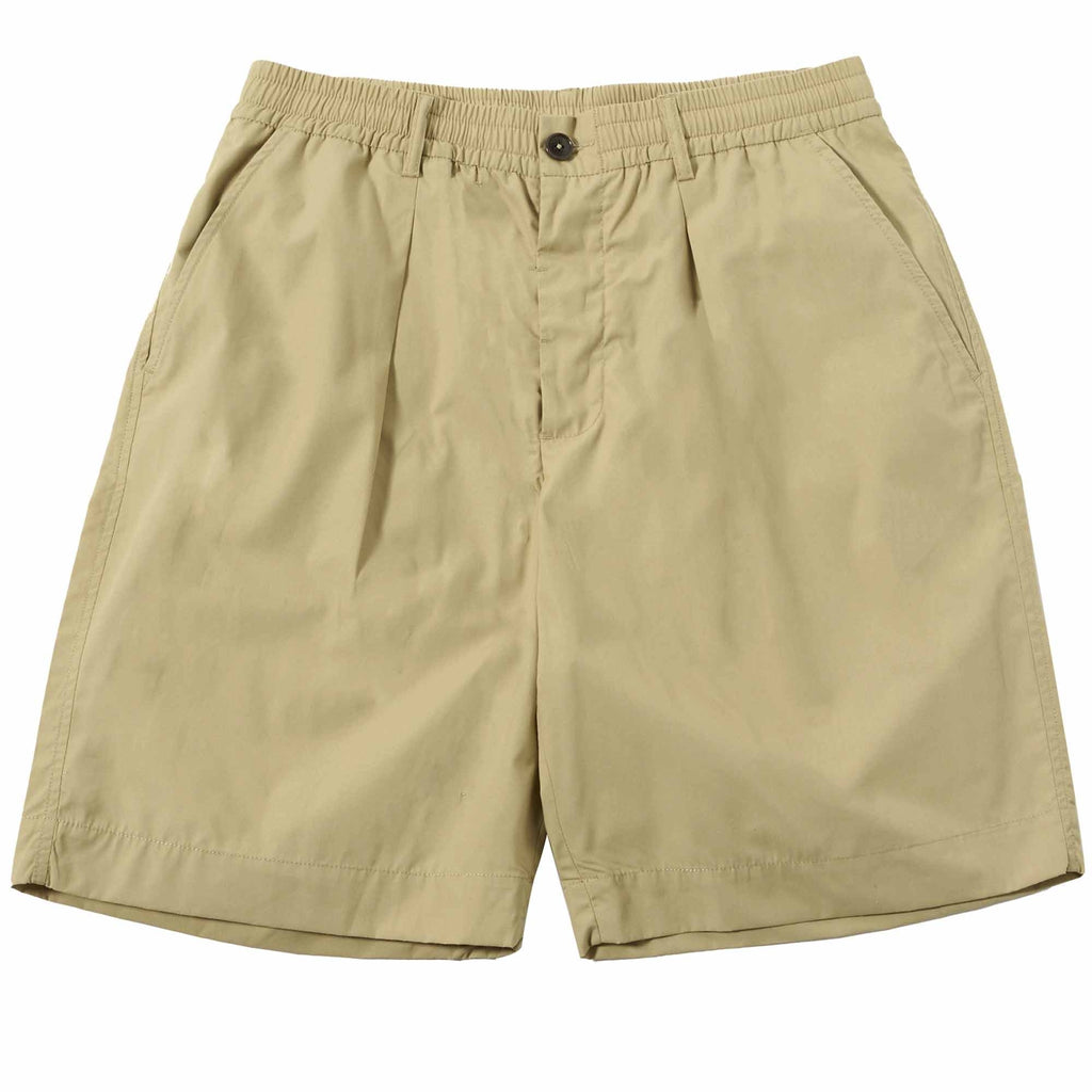 Universal Works Pleated Track Shorts - Sand