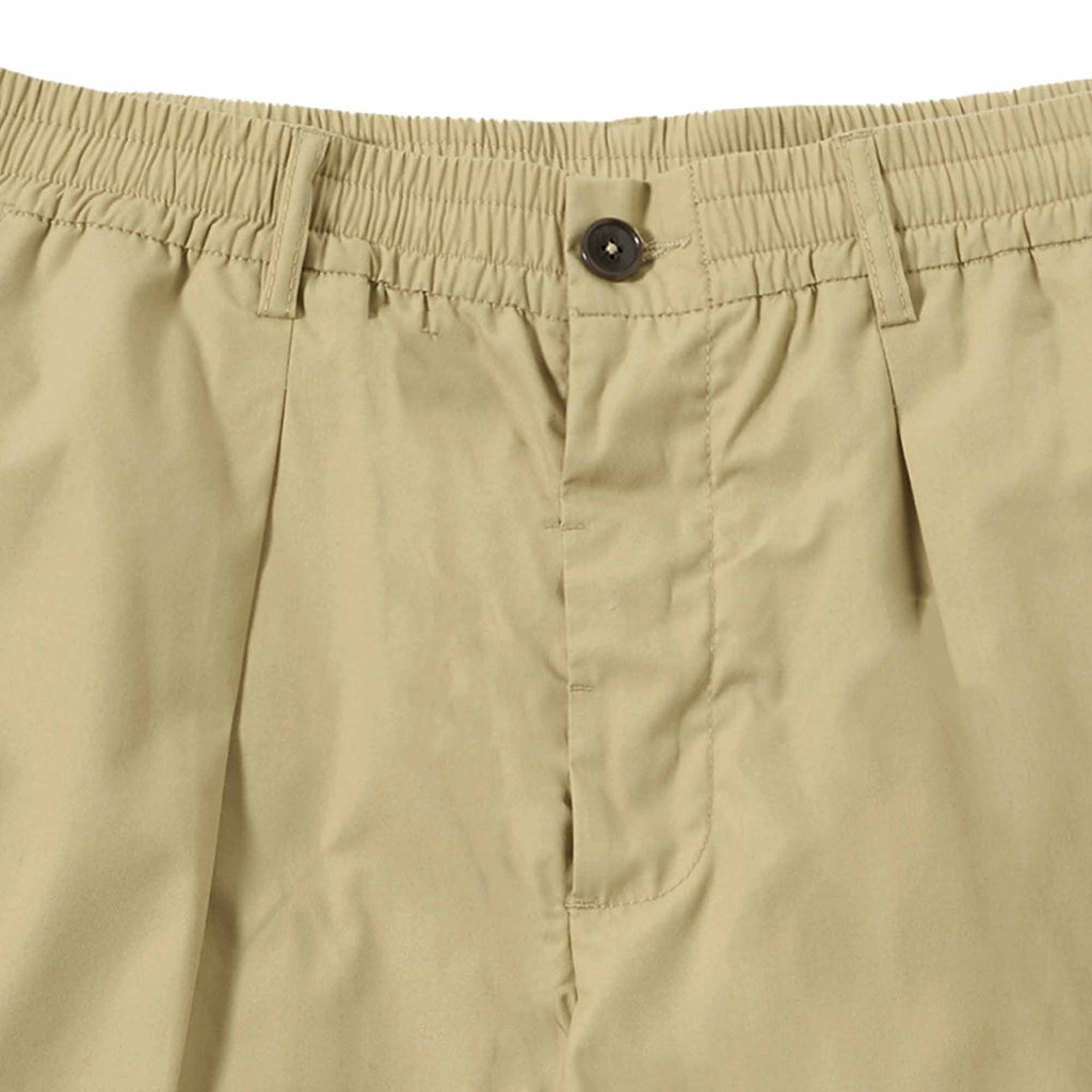 Universal Works Pleated Track Shorts - Sand
