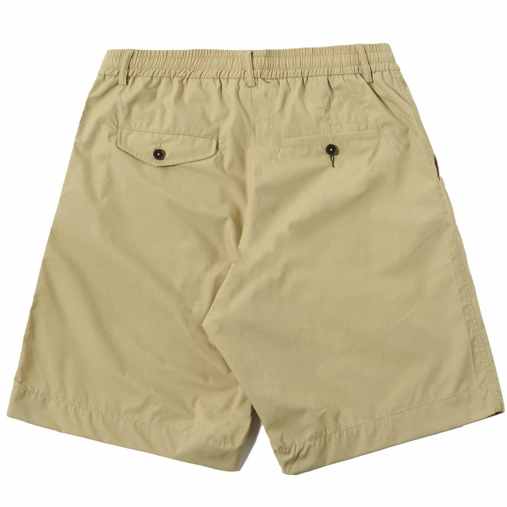 Universal Works Pleated Track Shorts - Sand