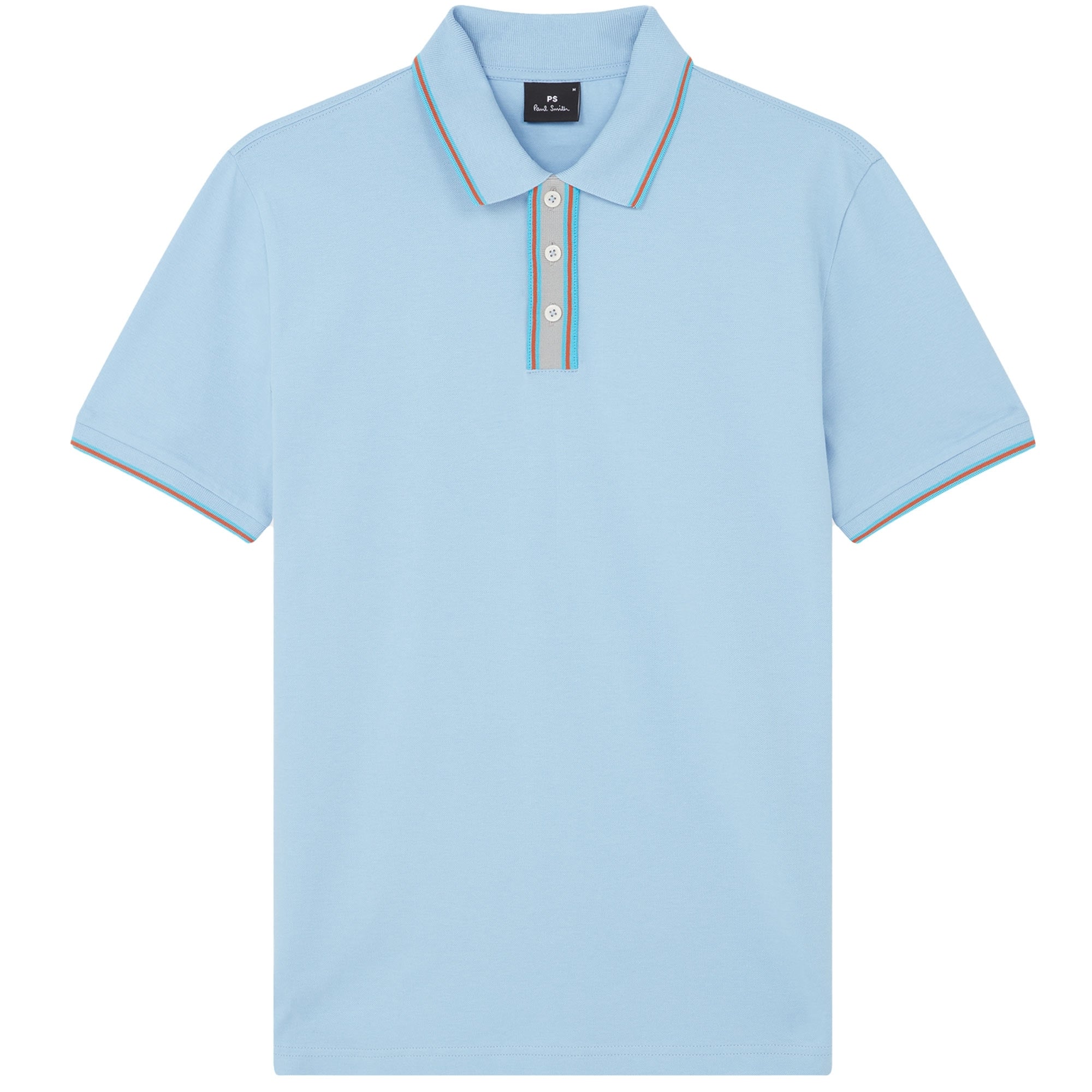 Paul Smith Knit Polo Shirt - Blue
