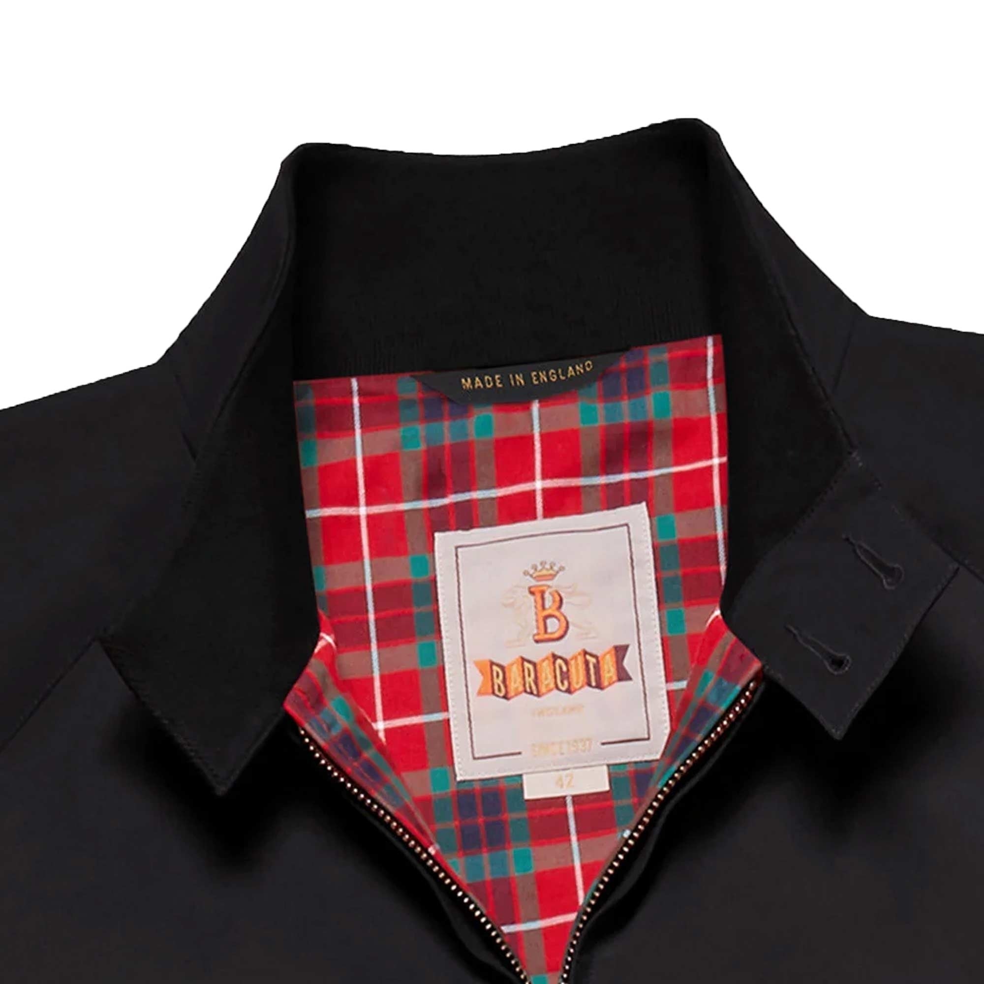 Baracuta G9 Black Harrington Jacket | BRCPS0001 – Stuarts London