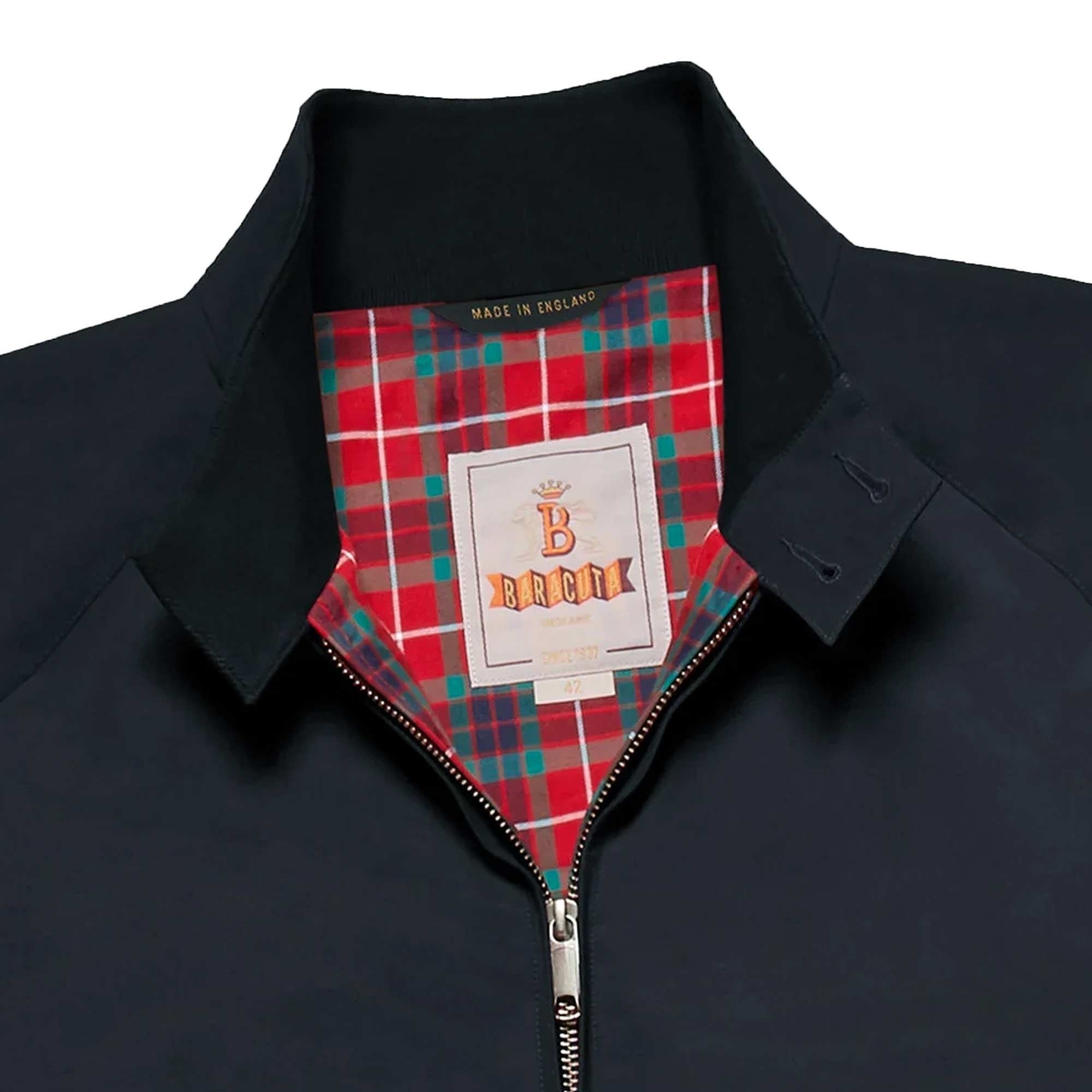 Baracuta G9 Harrington Dark Navy Jacket - BRCPS0001-300 – Stuarts