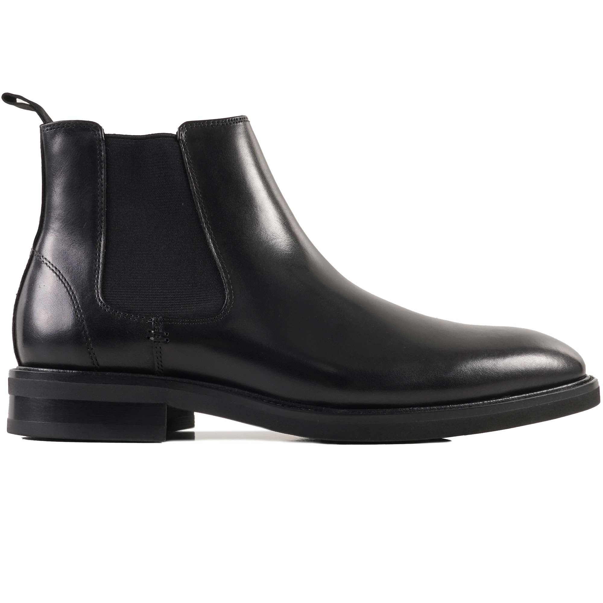John White Brecon Leather Boots - Black