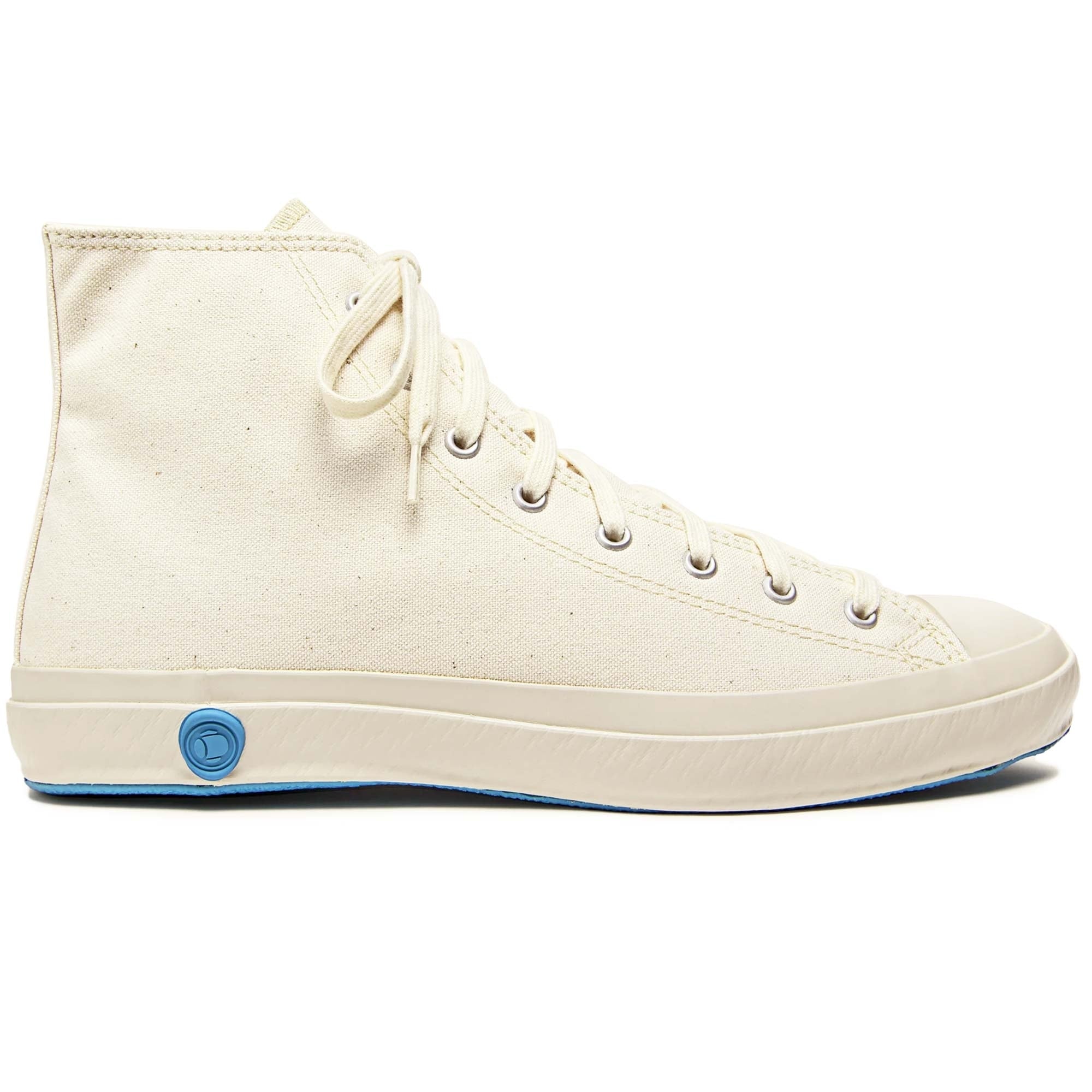 01JP High Canvas Sneakers - White