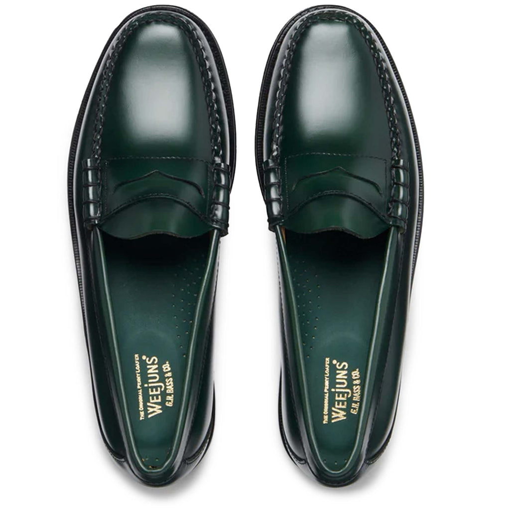 G.H. Bass Weejun Larson Penny Loafers - Dark Green