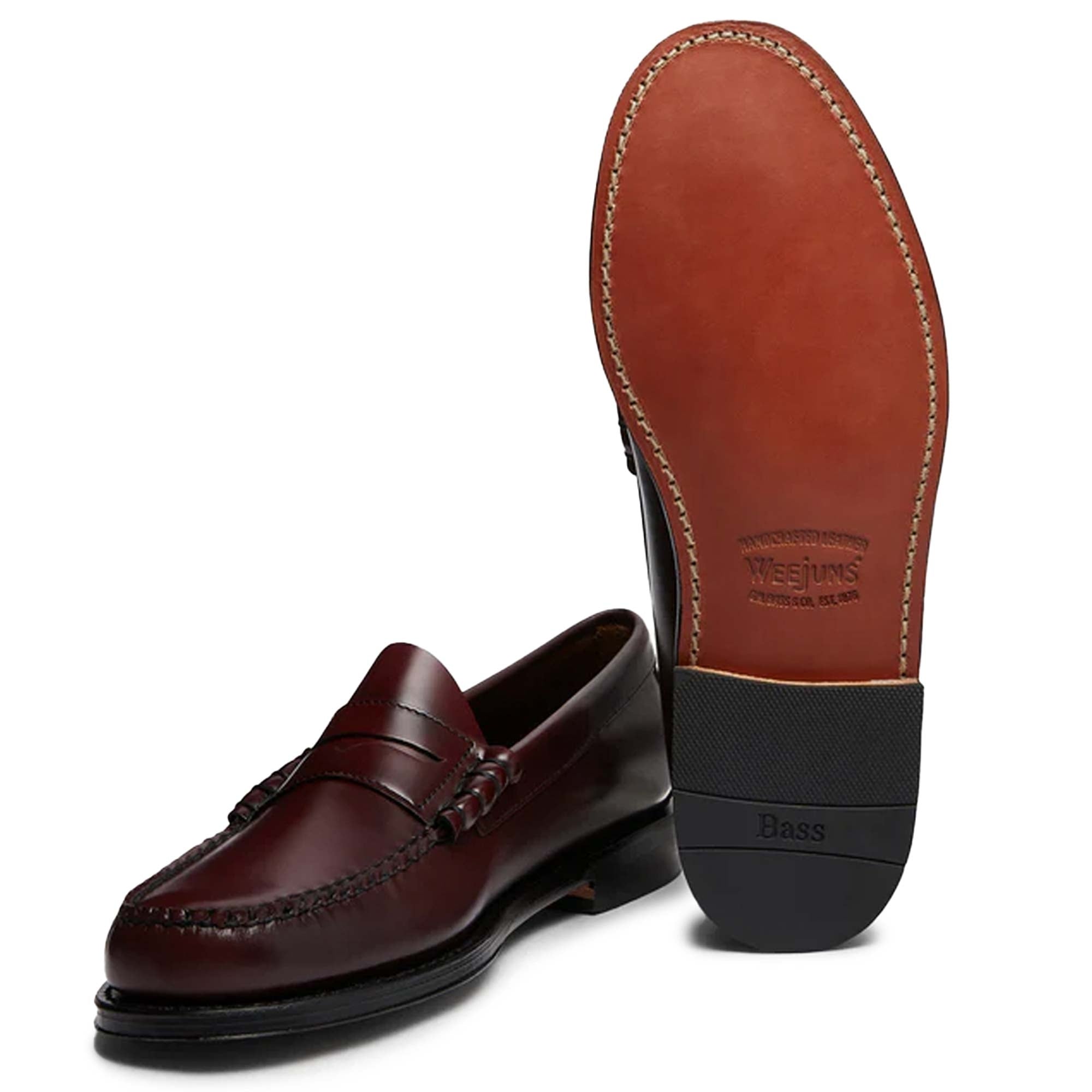Larson Penny Loafers - Wine